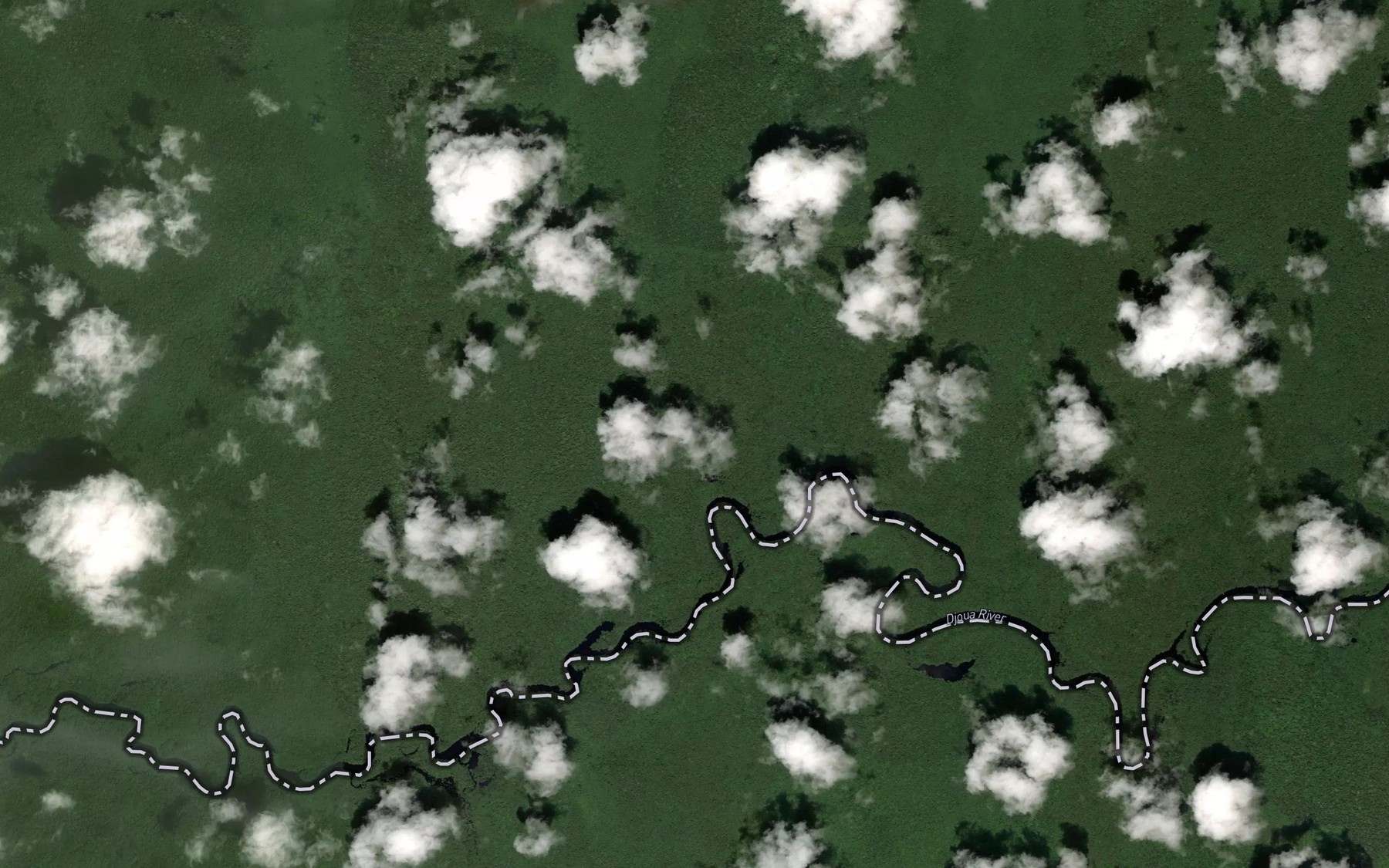 Satellite map of the Nanzika