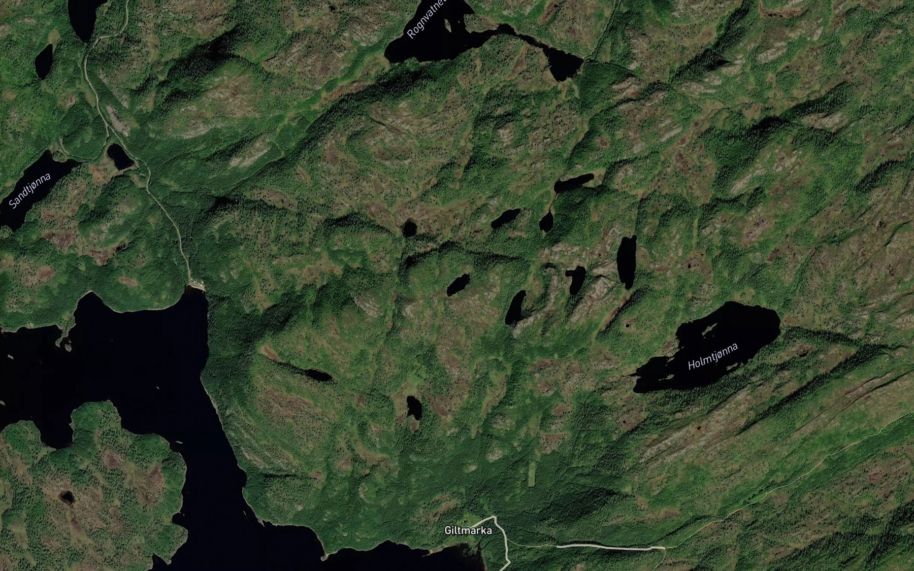 Satellite map of the Sondagstjonna