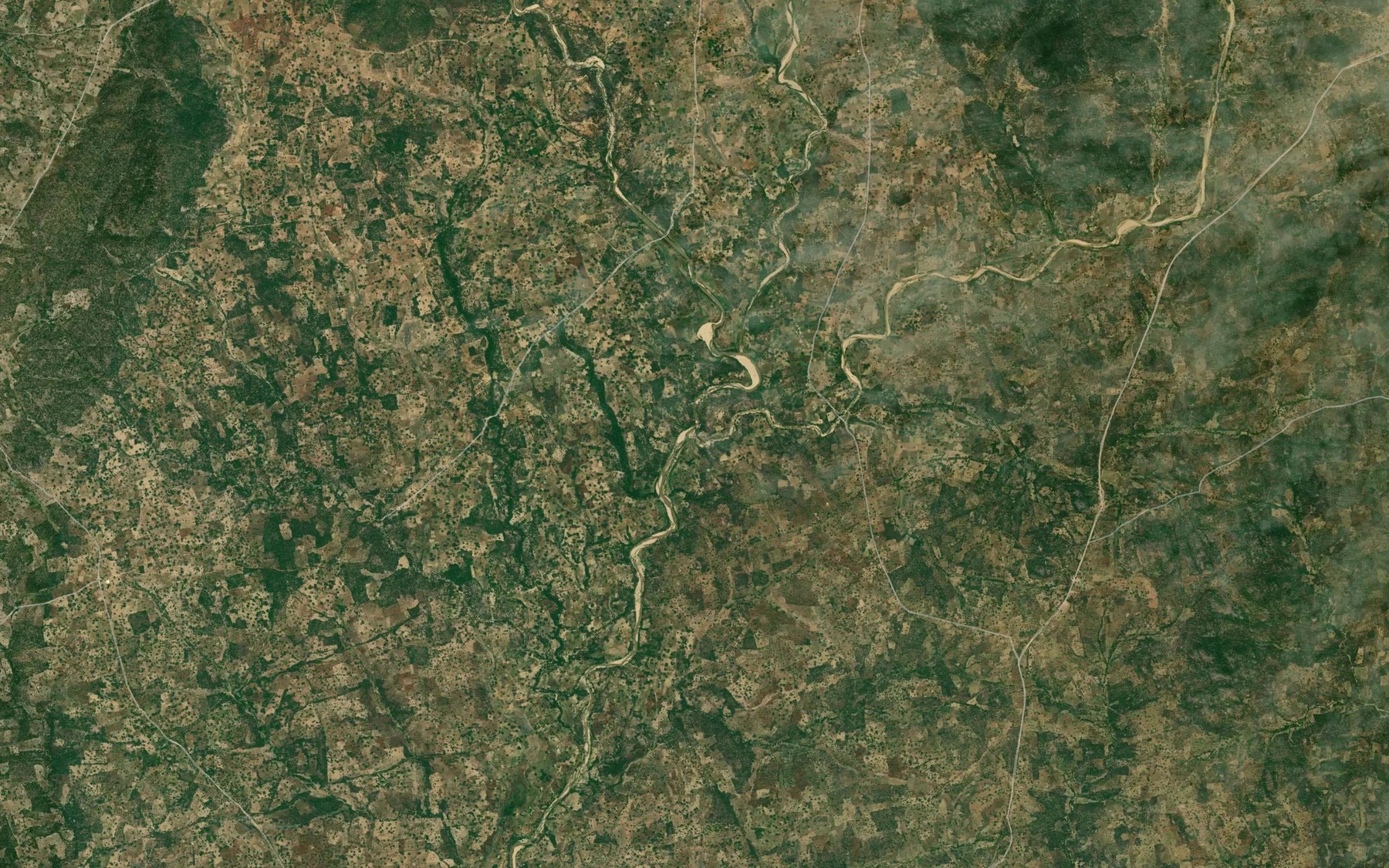 Satellite map of the River Dikkur