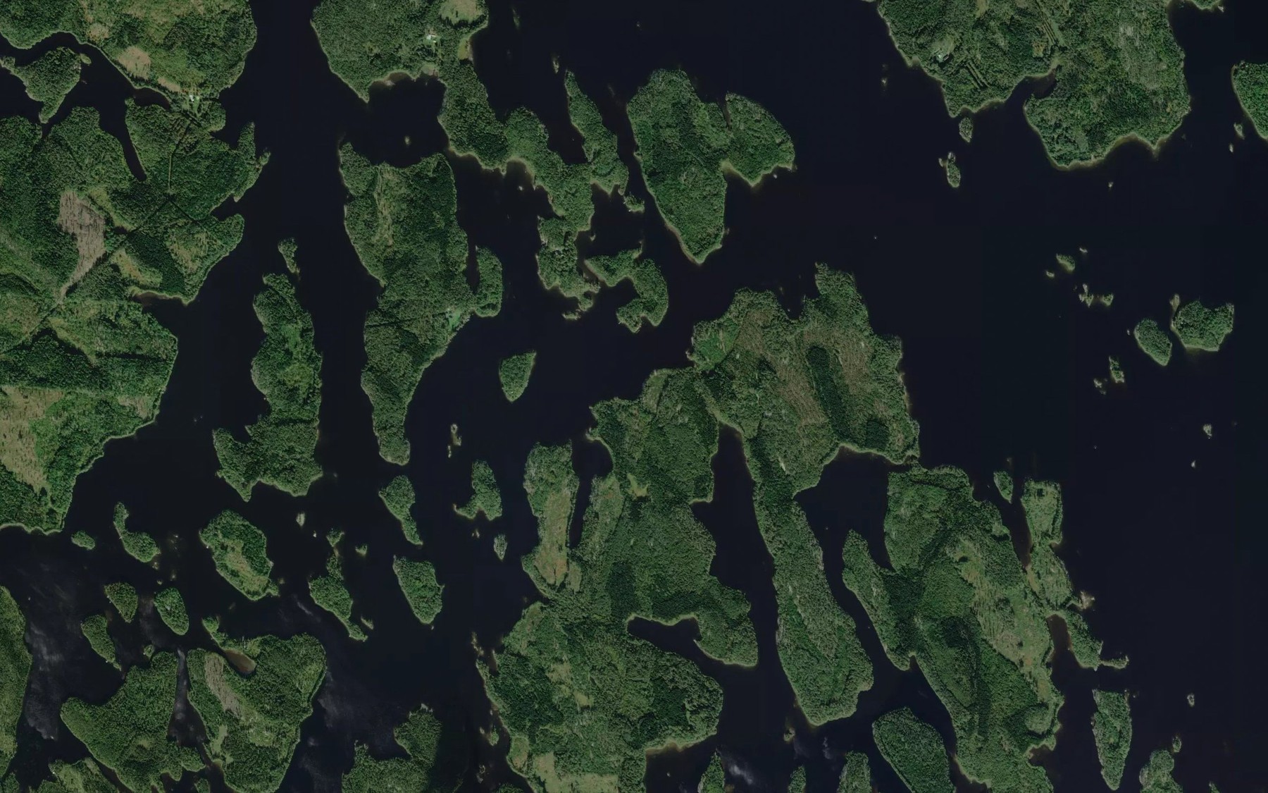 Satellite map of the Lappo