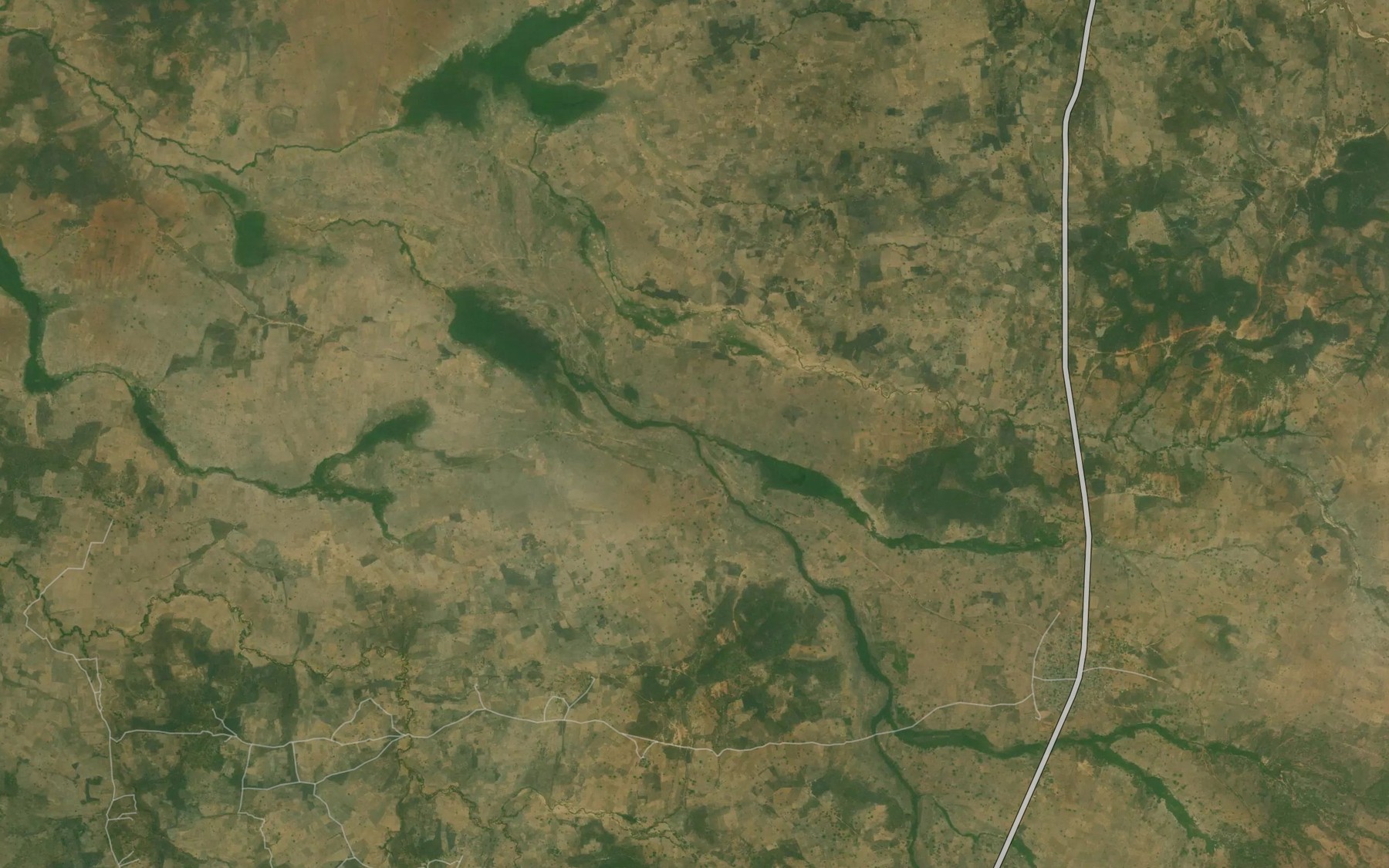 Satellite map of the RiverOkpagode