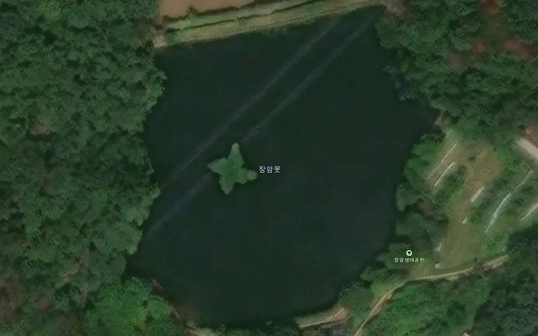 Satellite map of the Gangamji