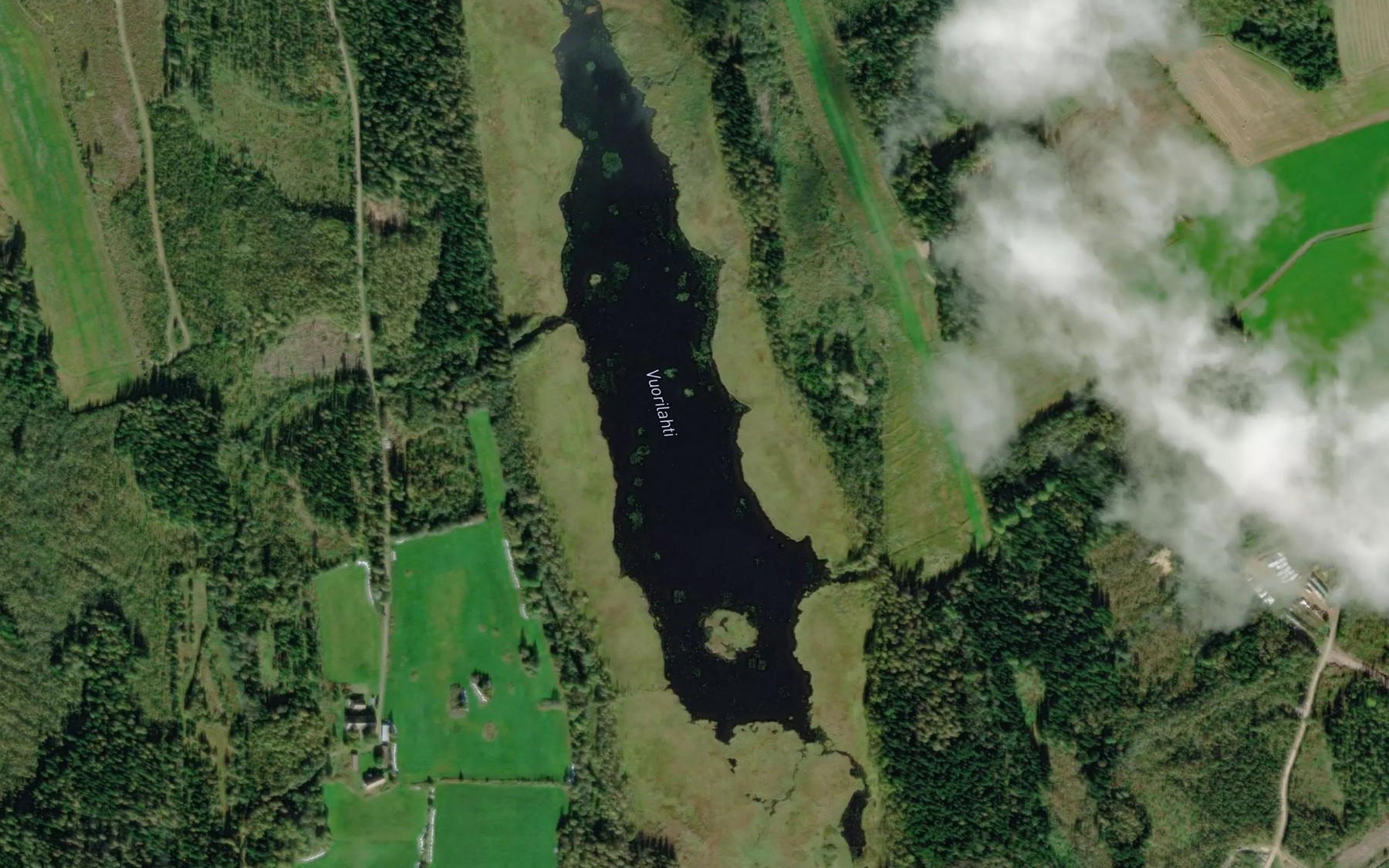 Satellite map of the Vuorilahti