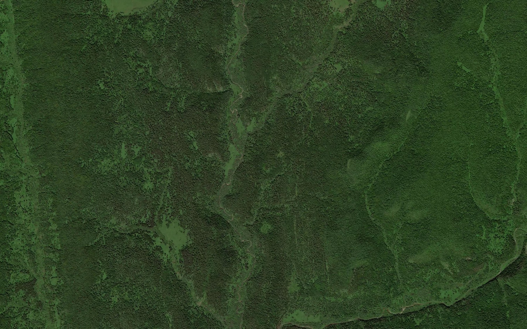 Satellite map of the Uluyelga