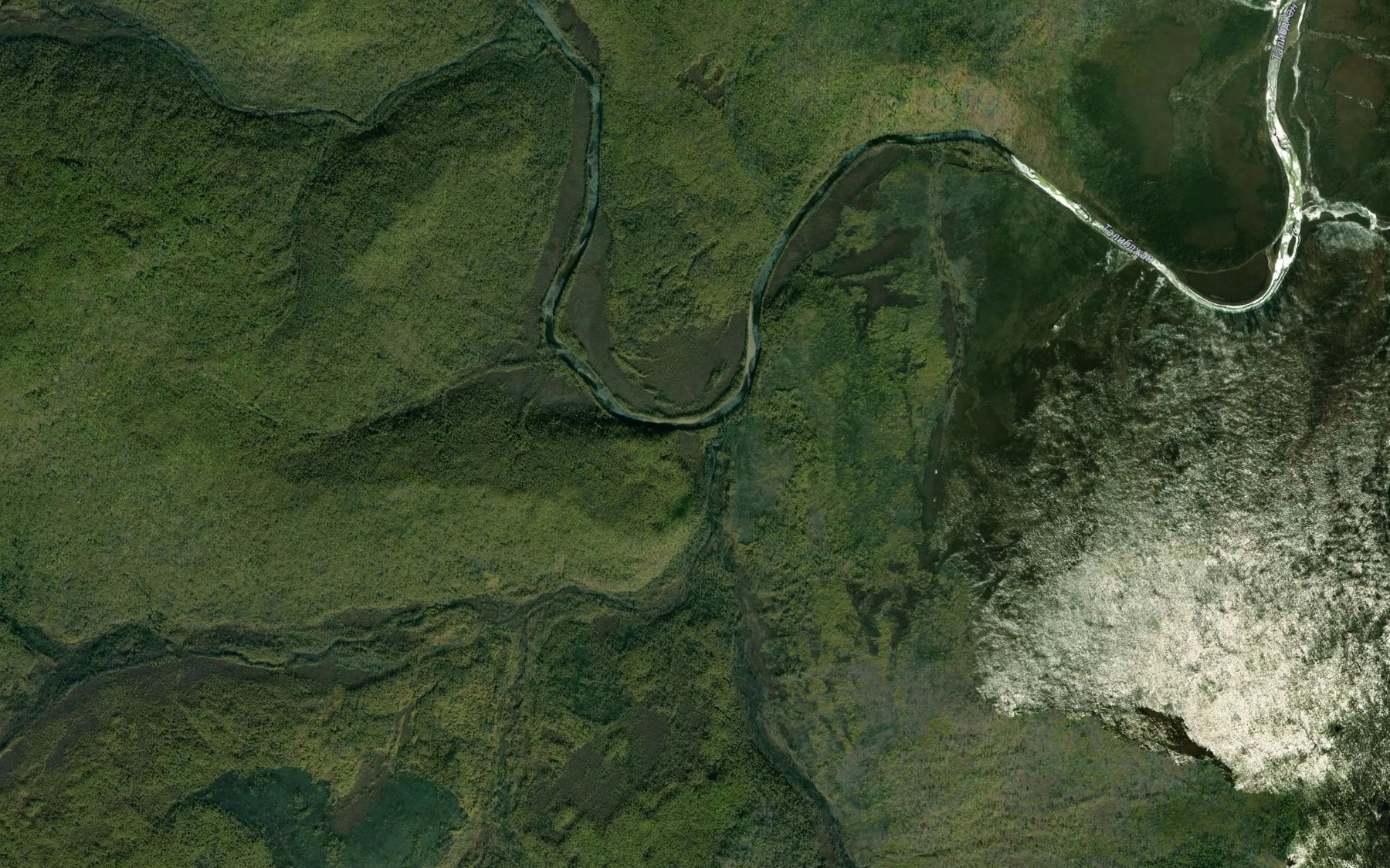 Satellite map of the Pravyy Burbuy