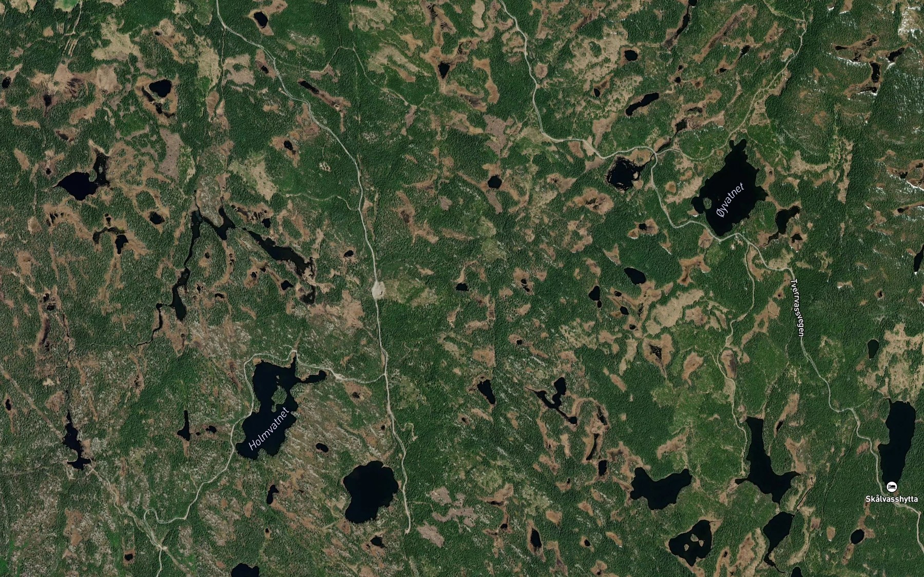 Satellite map of the Grabeinputt