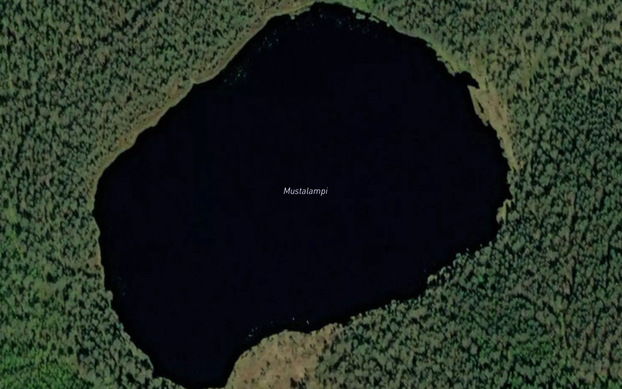 Mustalampi
