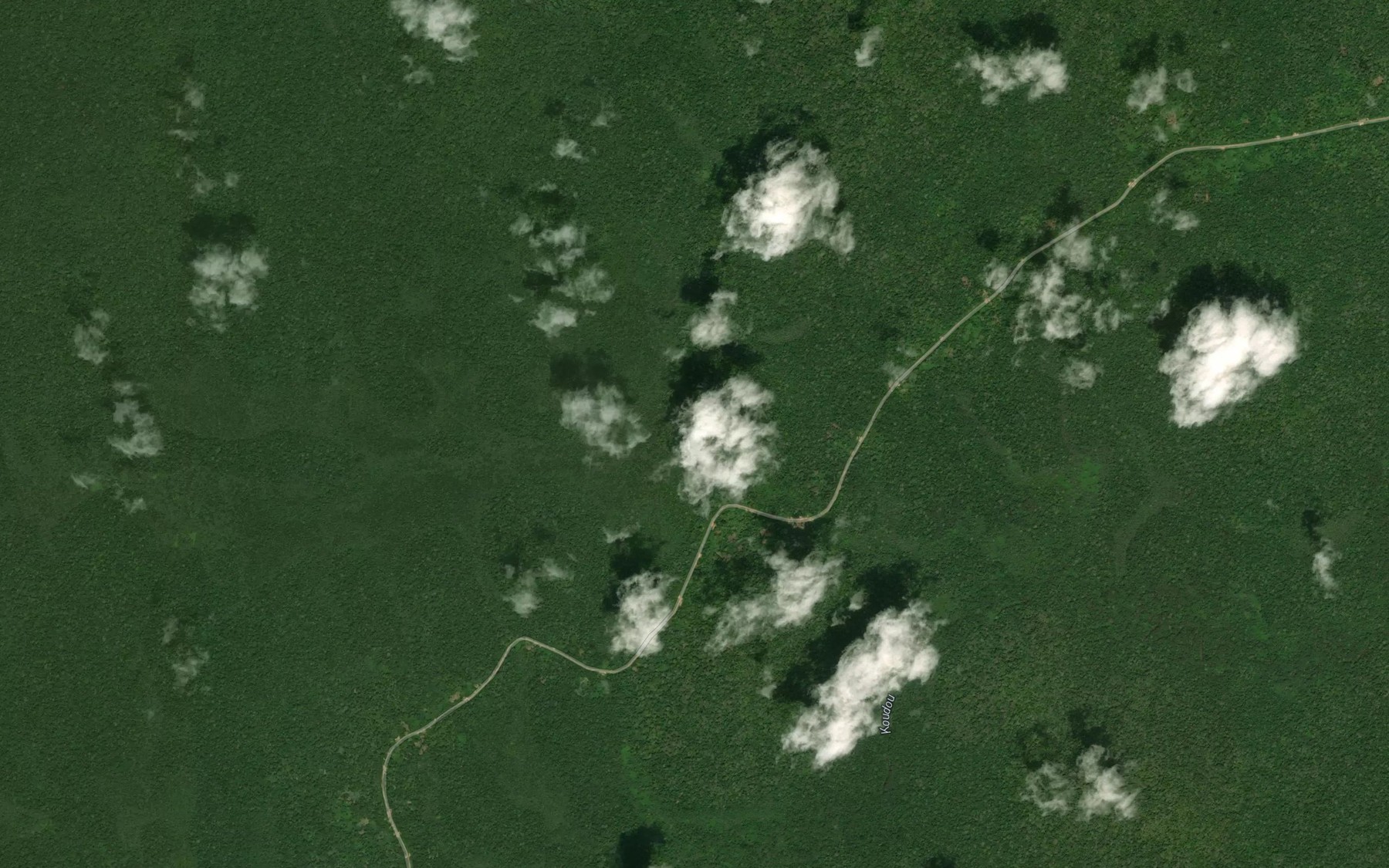Satellite map of the Idie