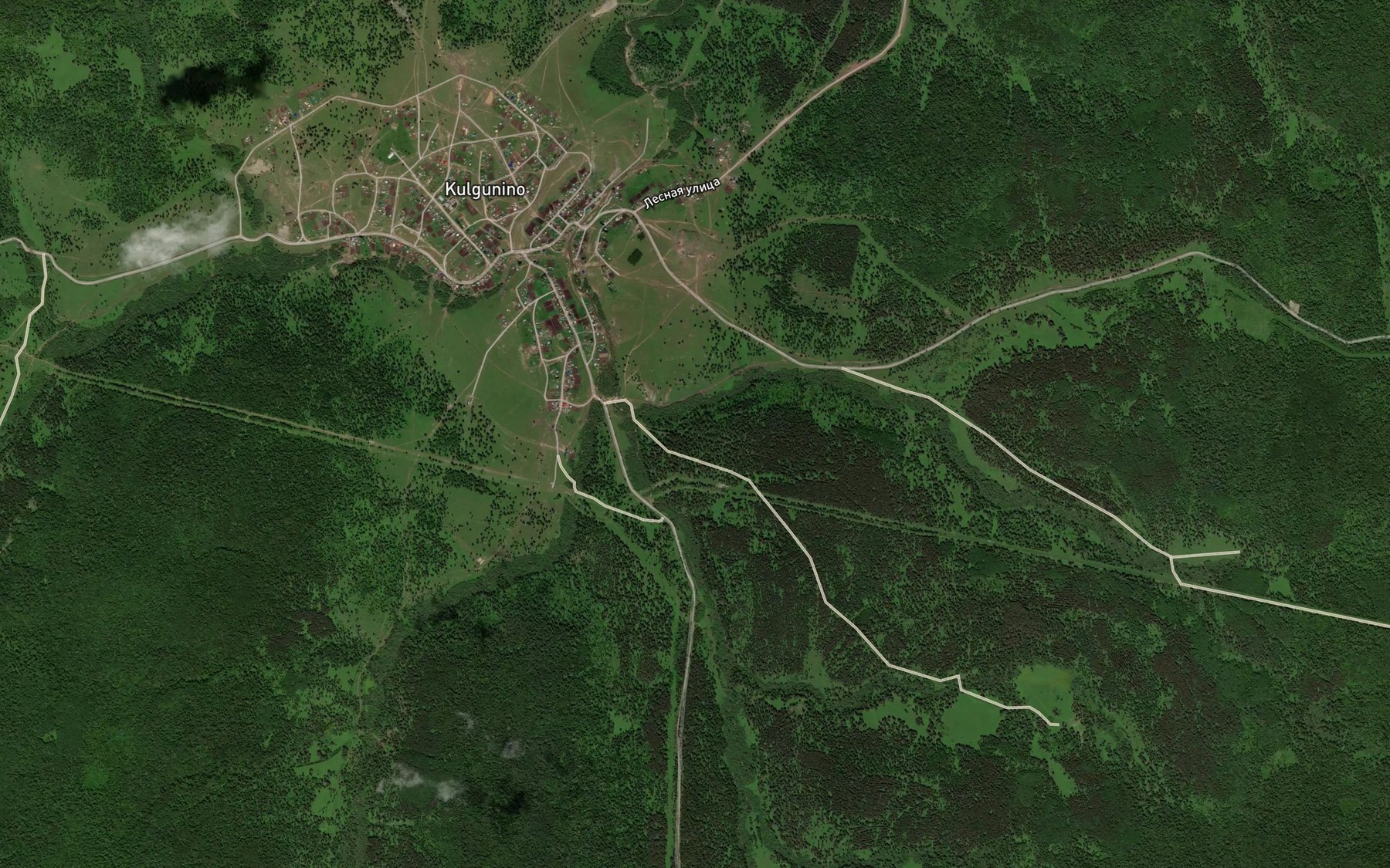 Satellite map of the Abiyaurgan