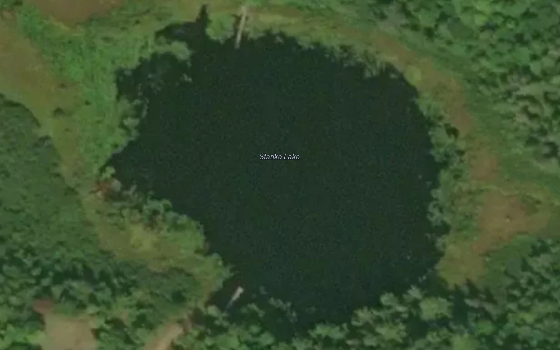 Satellite map of the Stanko Lake
