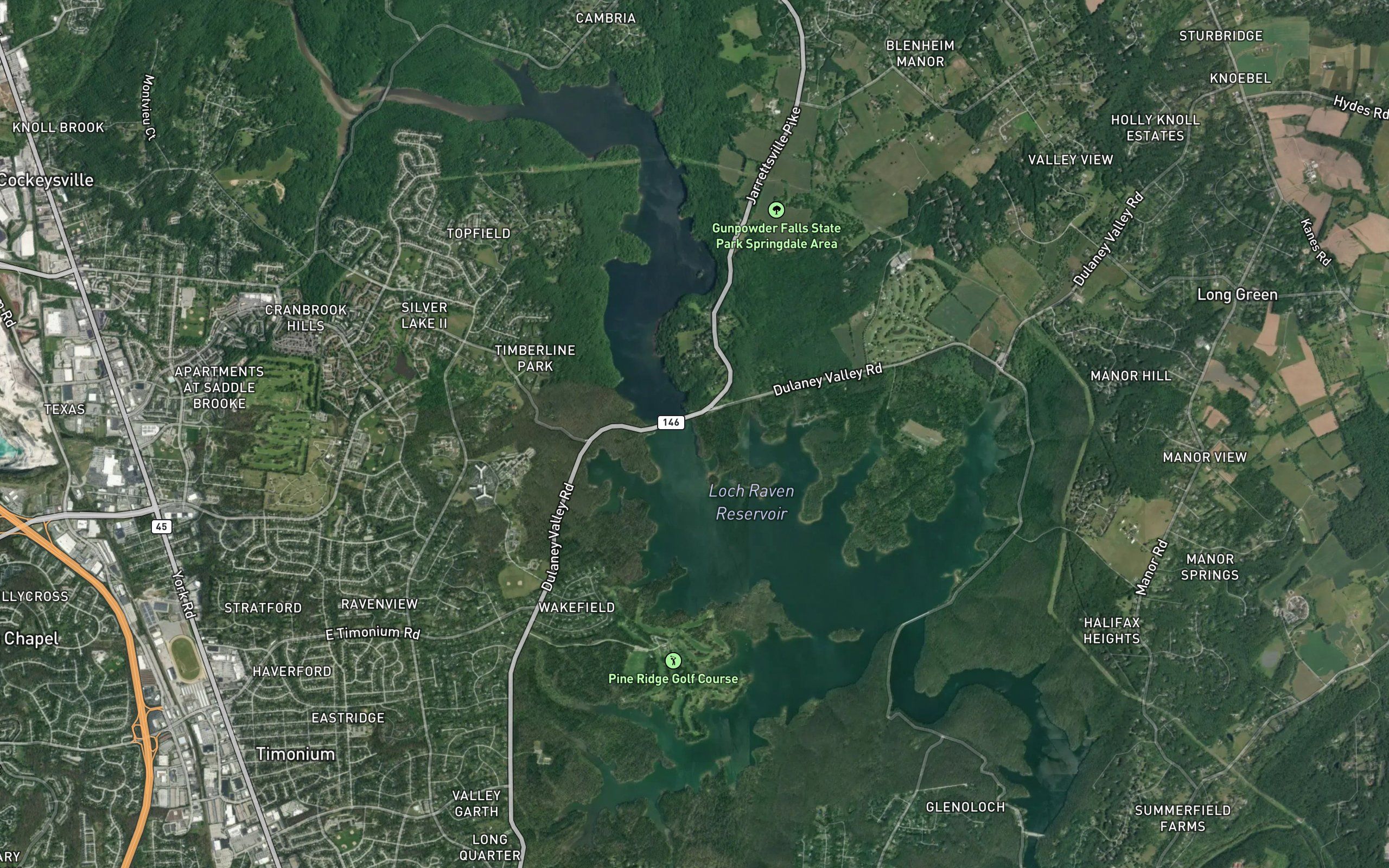 Loch Raven Reservoir