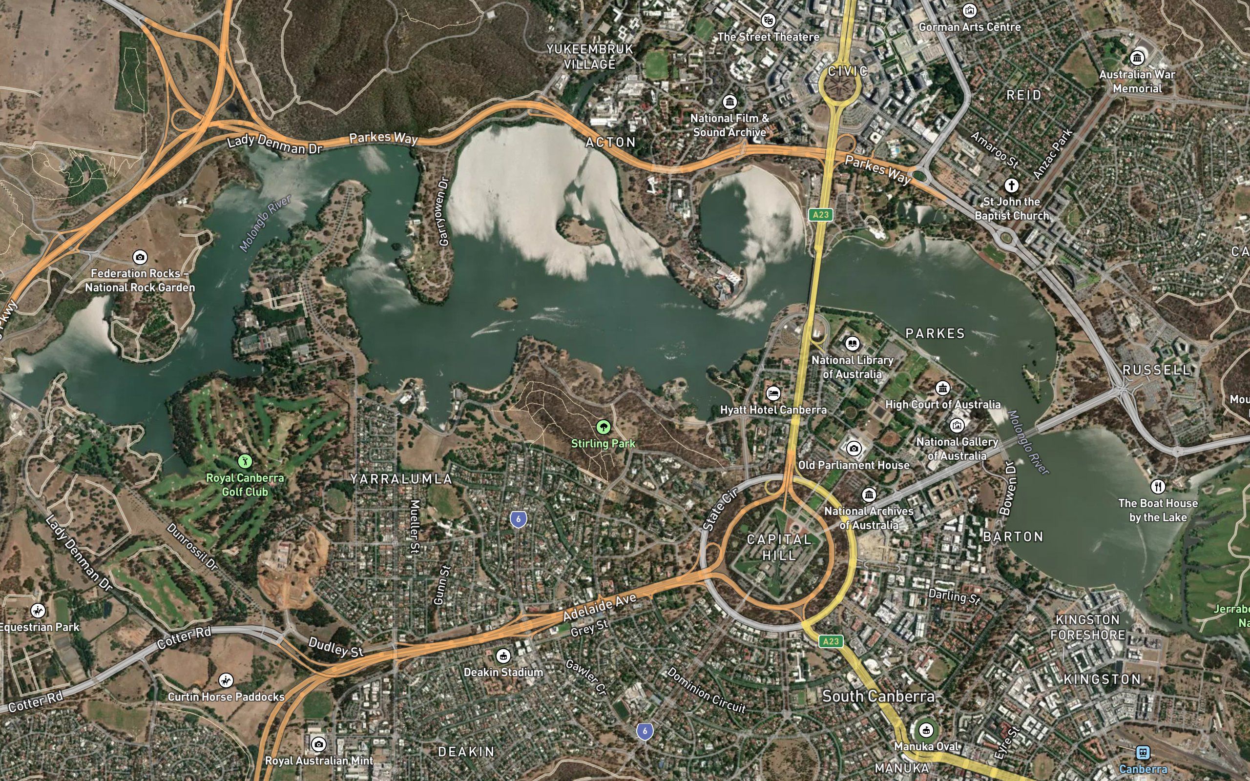 Lake Burley Griffin