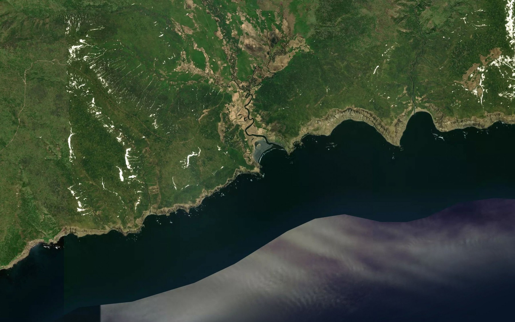 Satellite map of the Tsirk