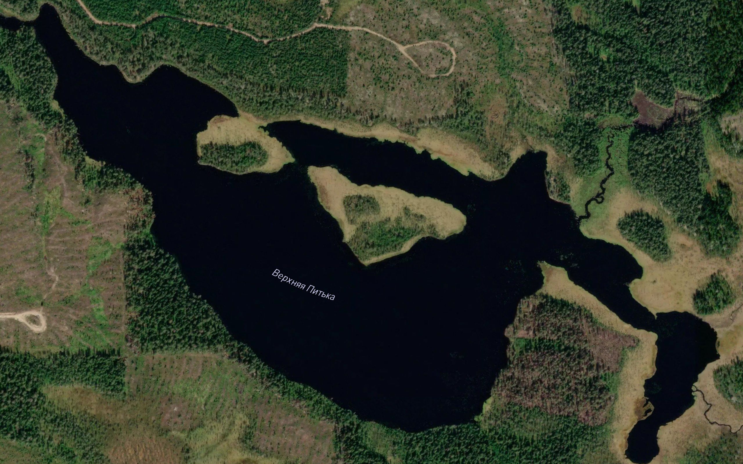 Ozero Verkhnyaya Pit'ka