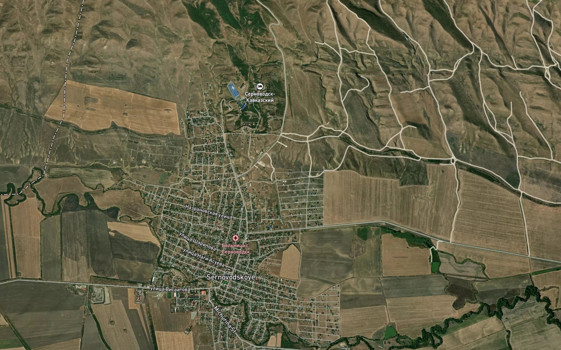 Satellite map of the Balka Solenaya