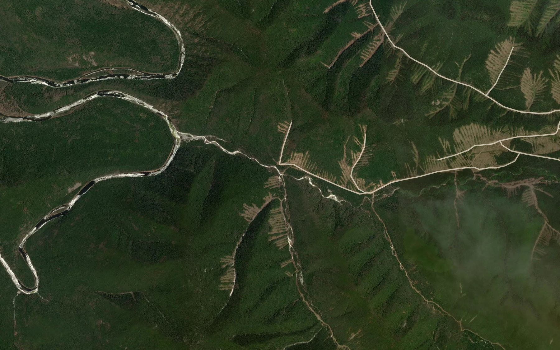 Satellite map of the Tolovyy