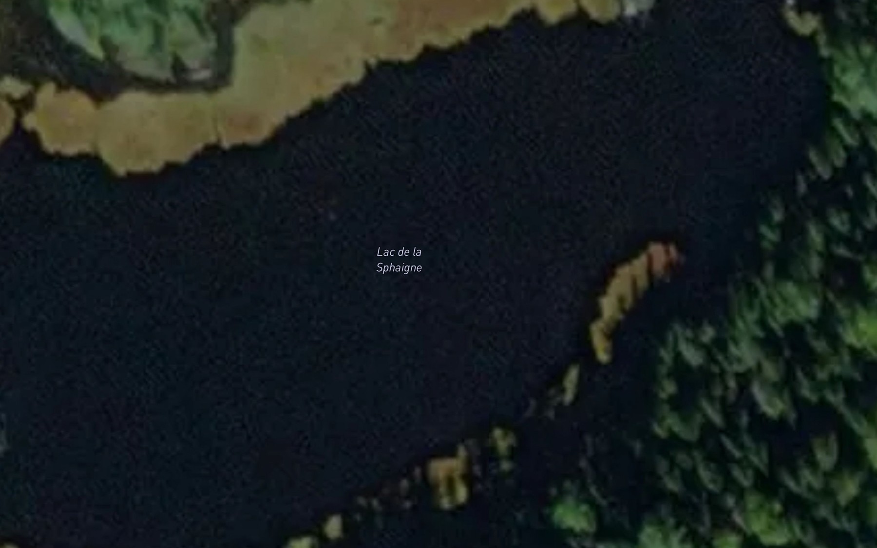 Satellite map of the Lac Circe