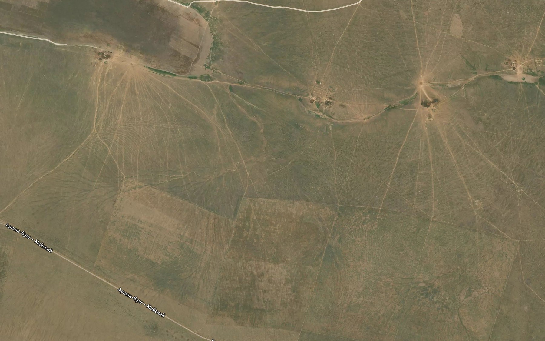 Satellite map of the Balka Sal'vin-Sala