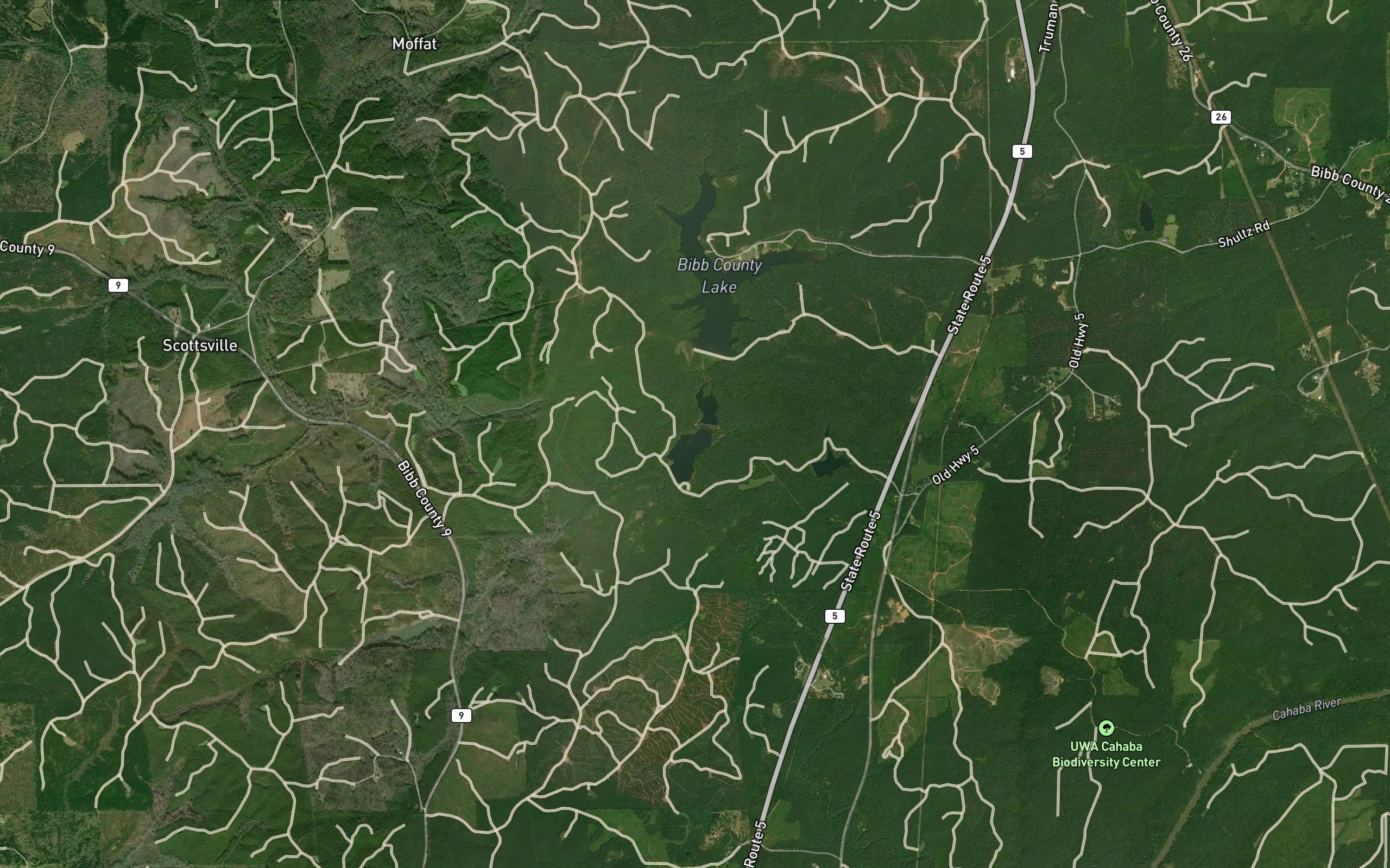 Bibb County Lake