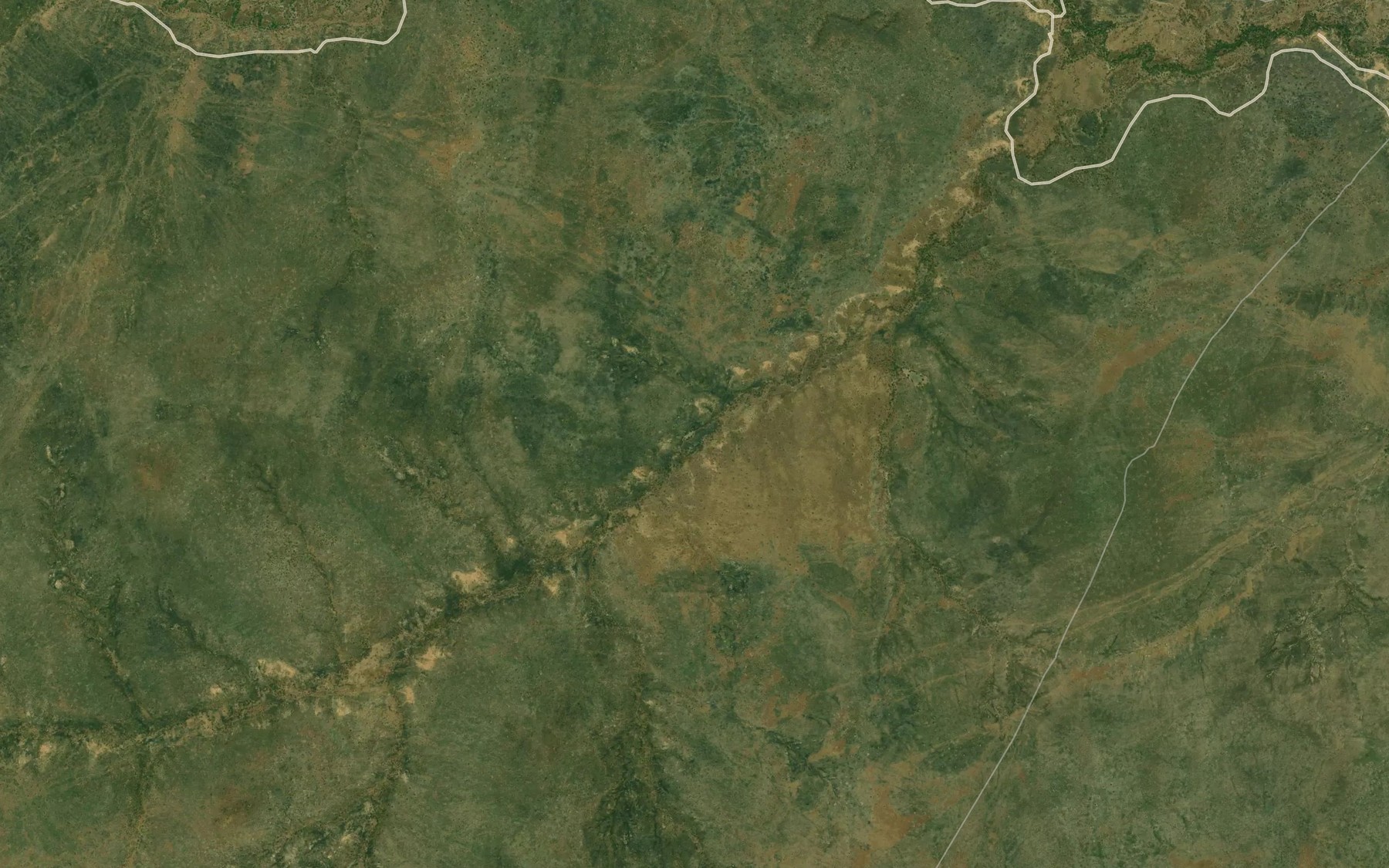 Satellite map of the Konkouangou