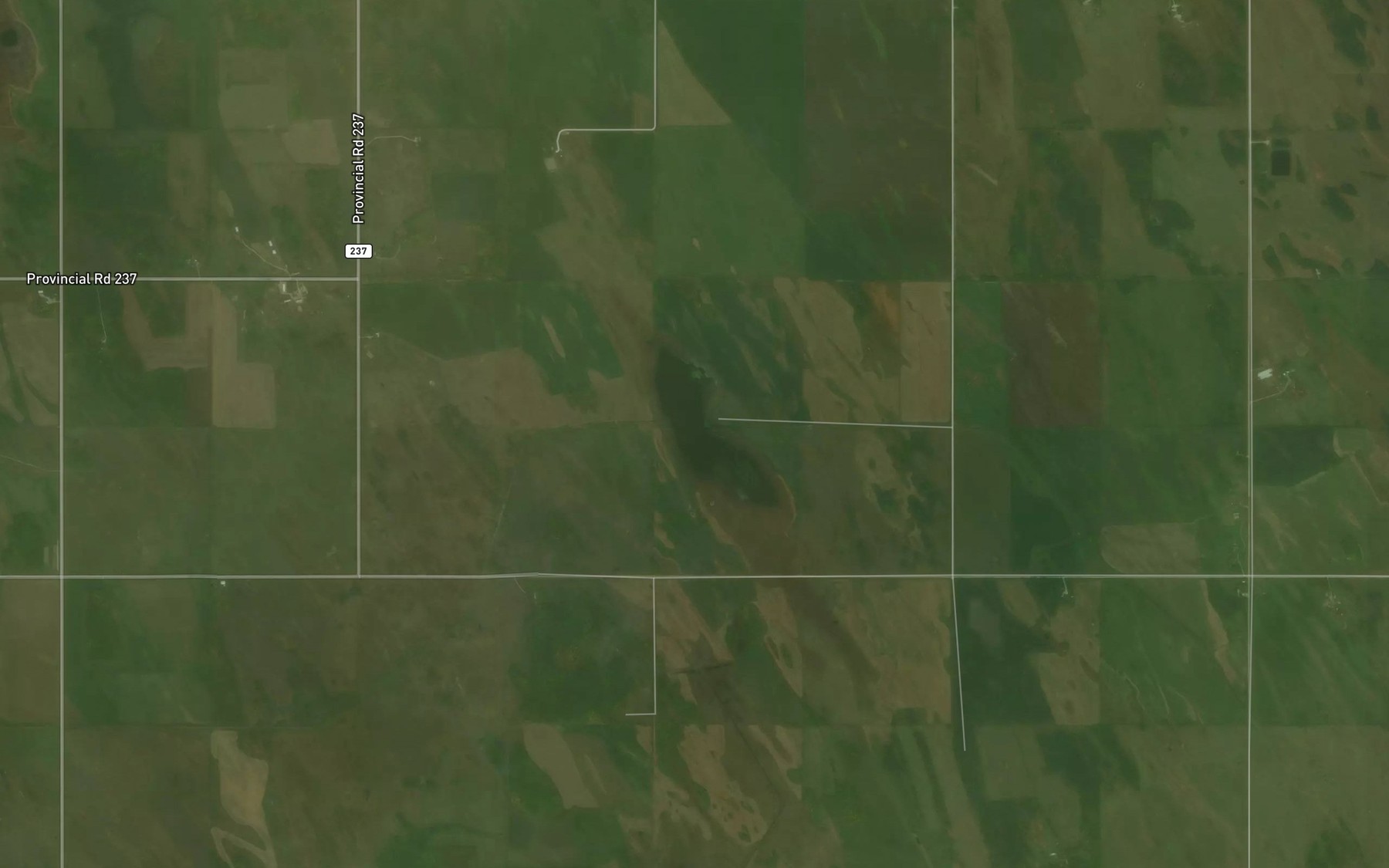 Satellite map of the Newman Lake