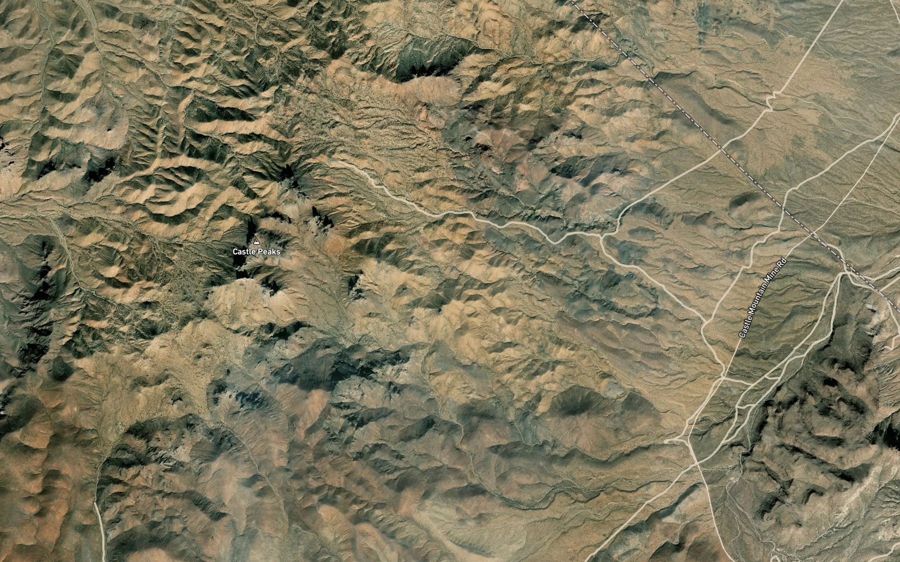 Satellite map of the Taylor Spring