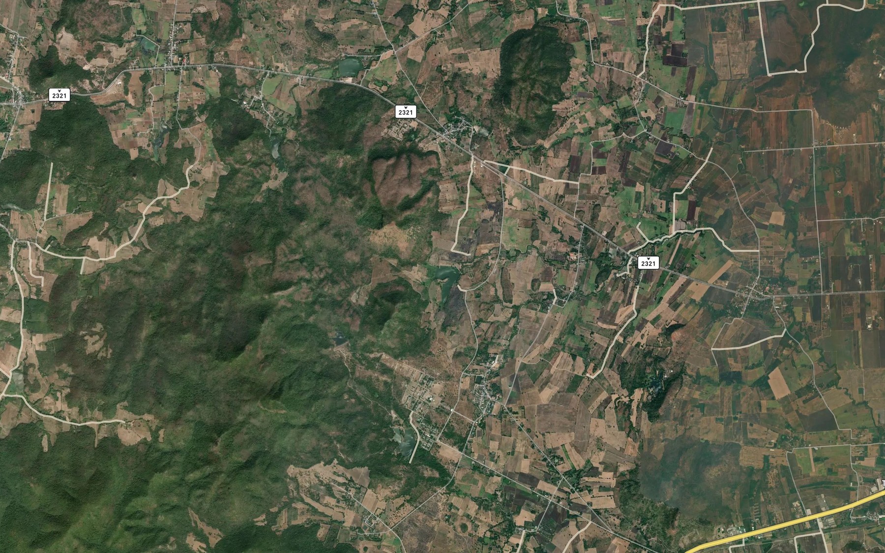 Satellite map of the Ang Kep Nam Khao Chang Mop