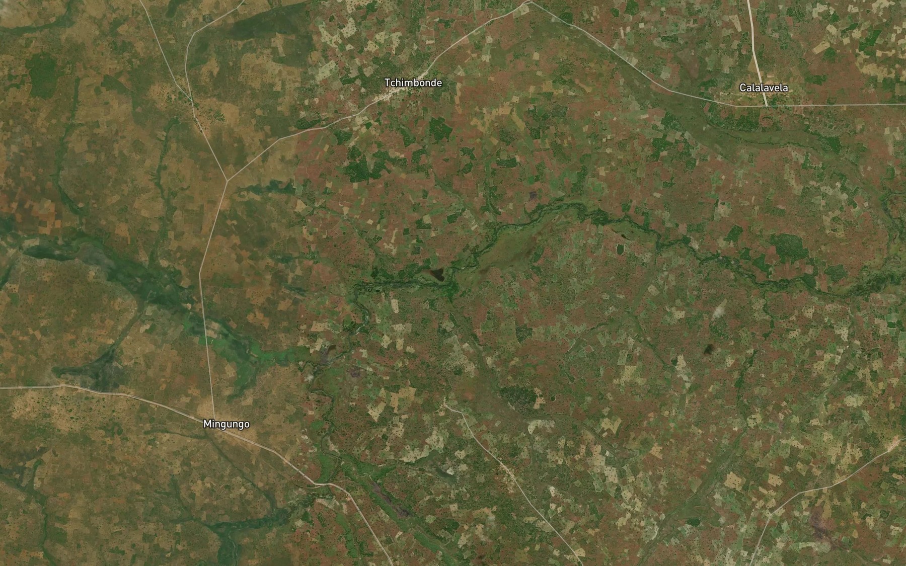 Satellite map of the Tchipeio