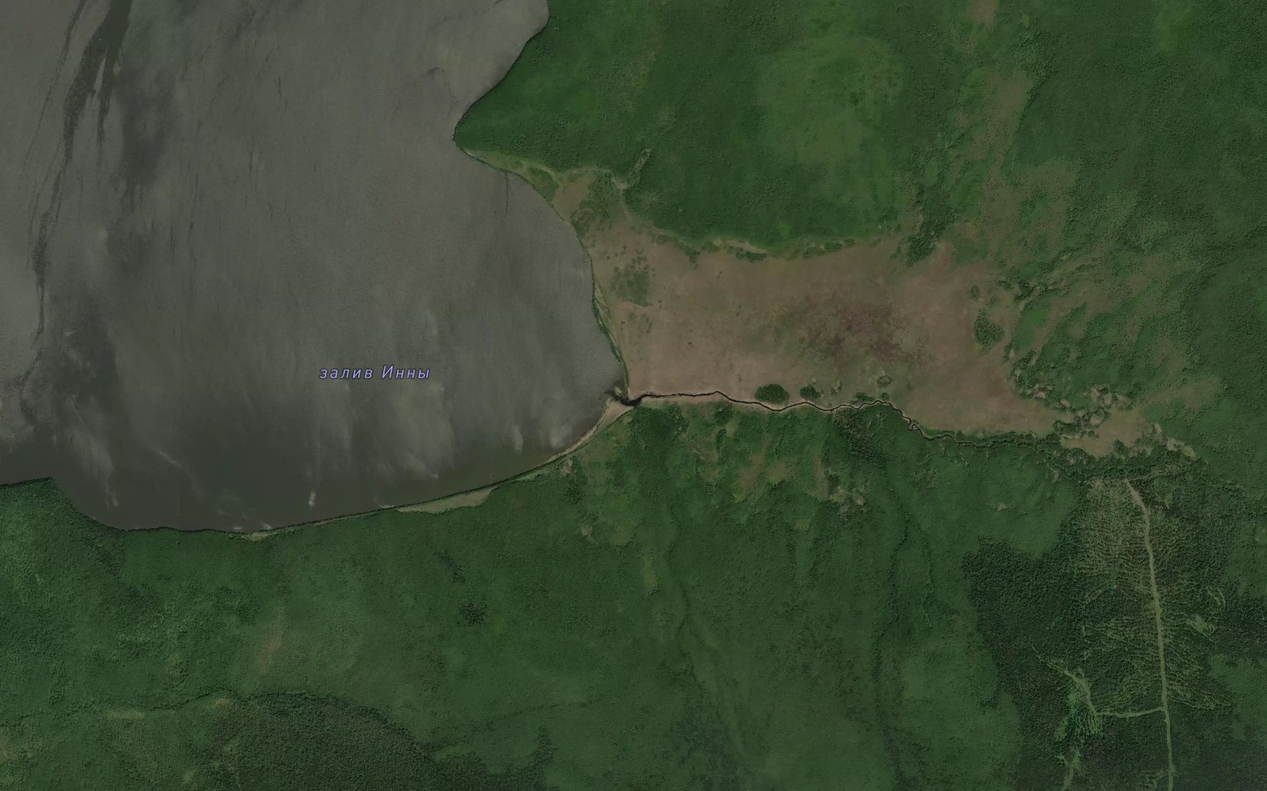 Satellite map of the Zabolochennyy