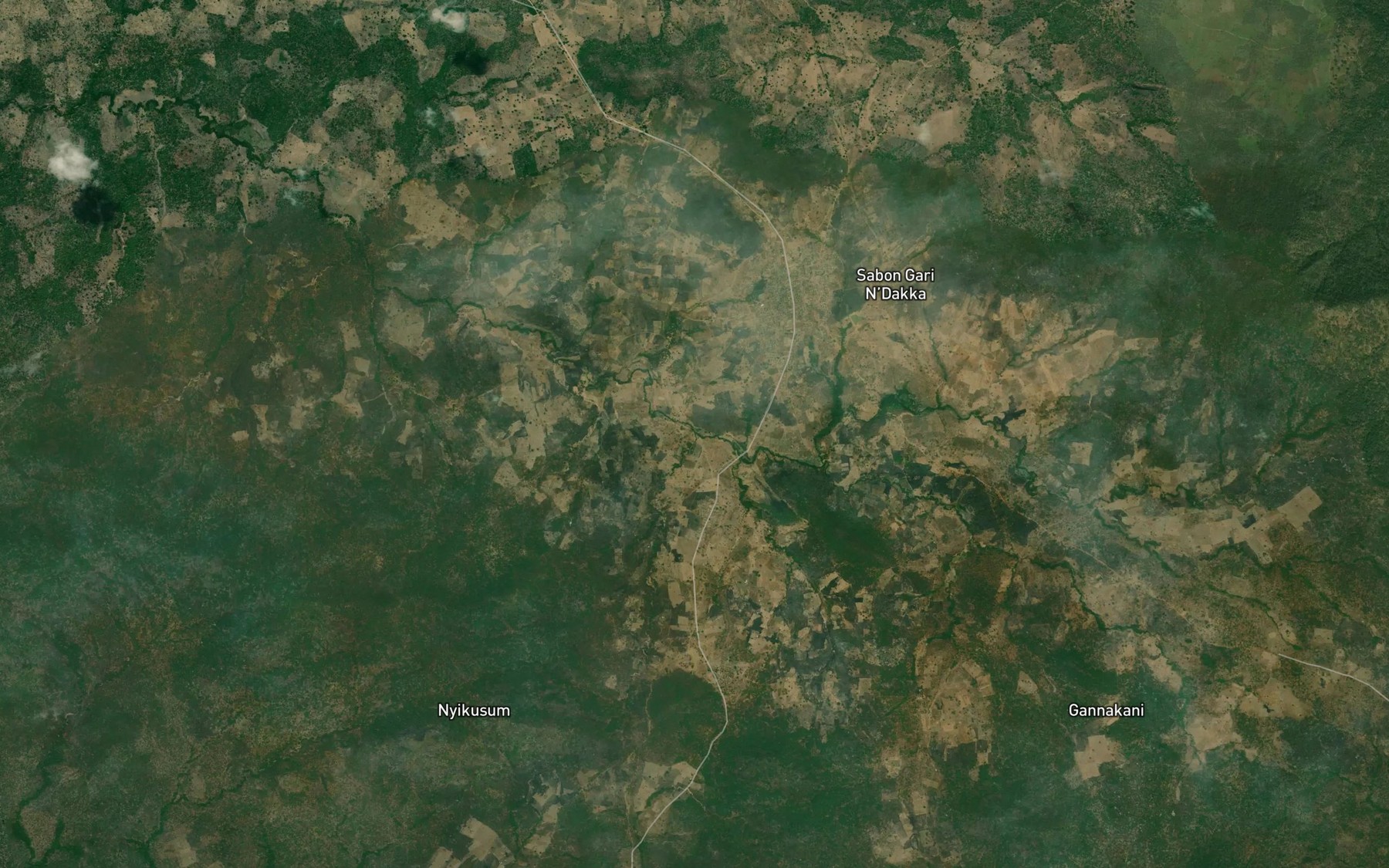 Satellite map of the RiverVankatan