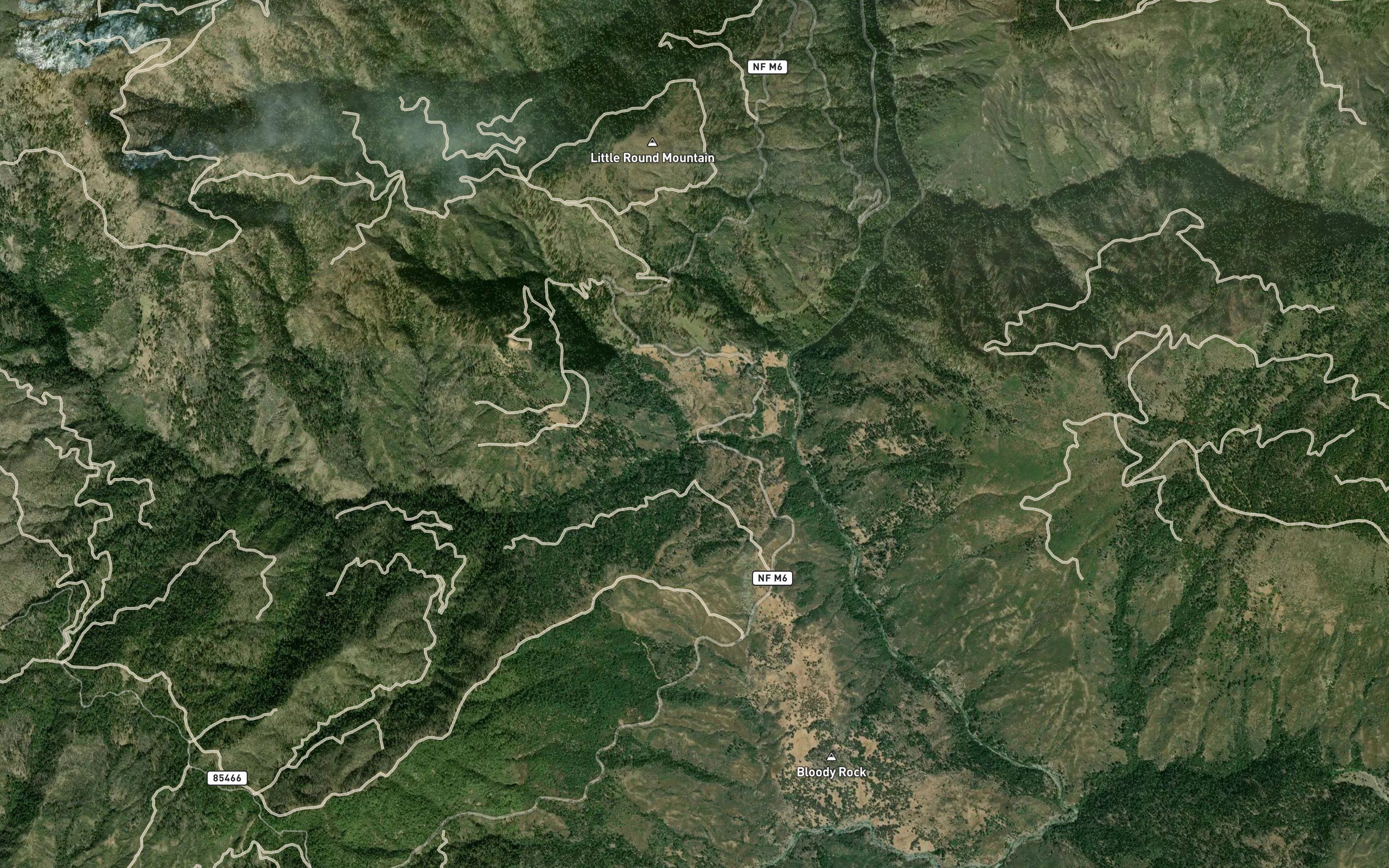Little Round Mountain Creek