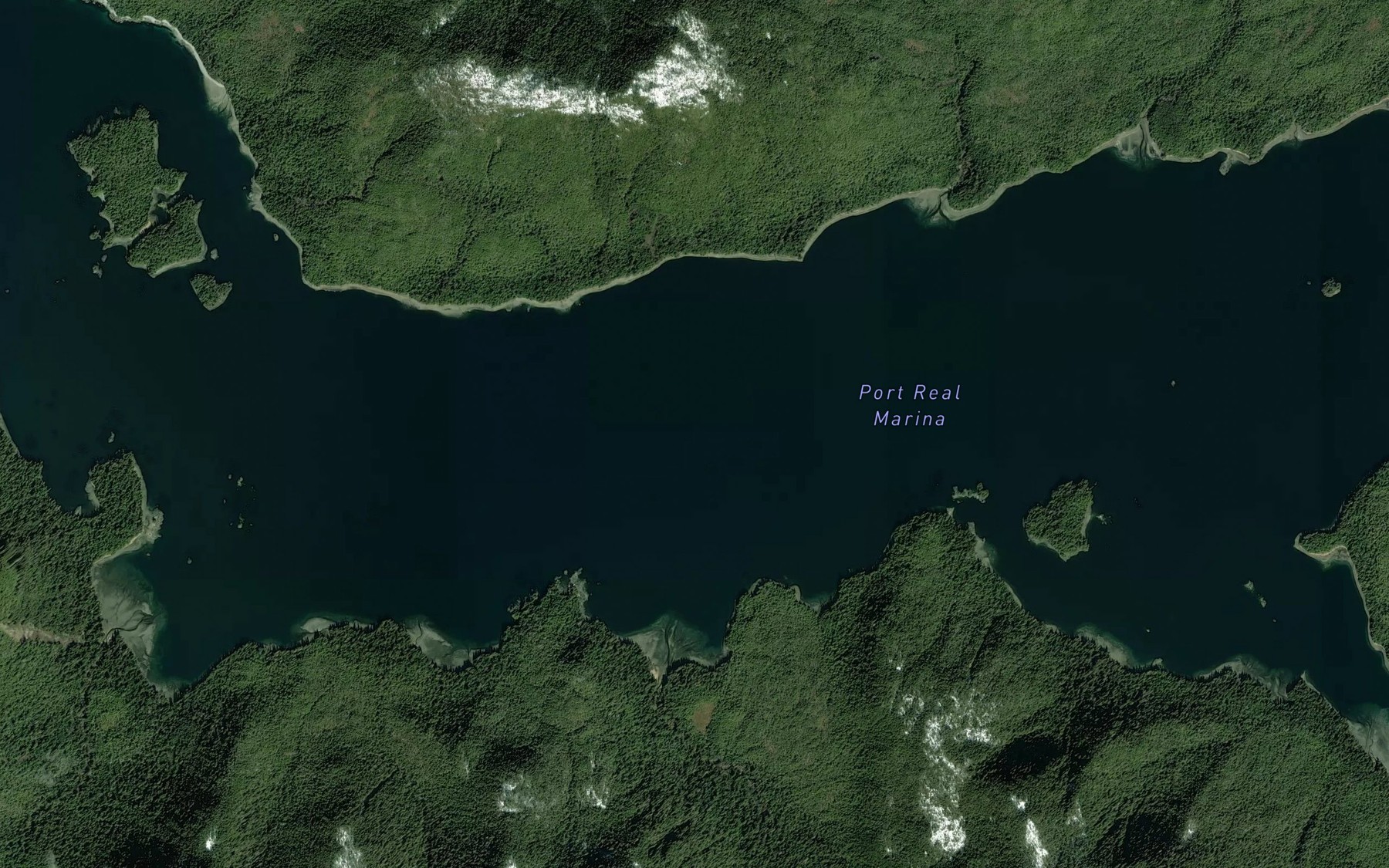 Satellite map of the Port Real Marina