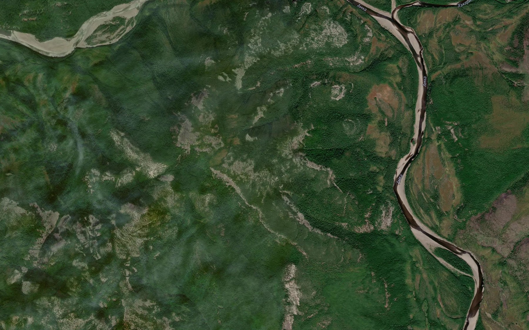 Satellite map of the Khuli