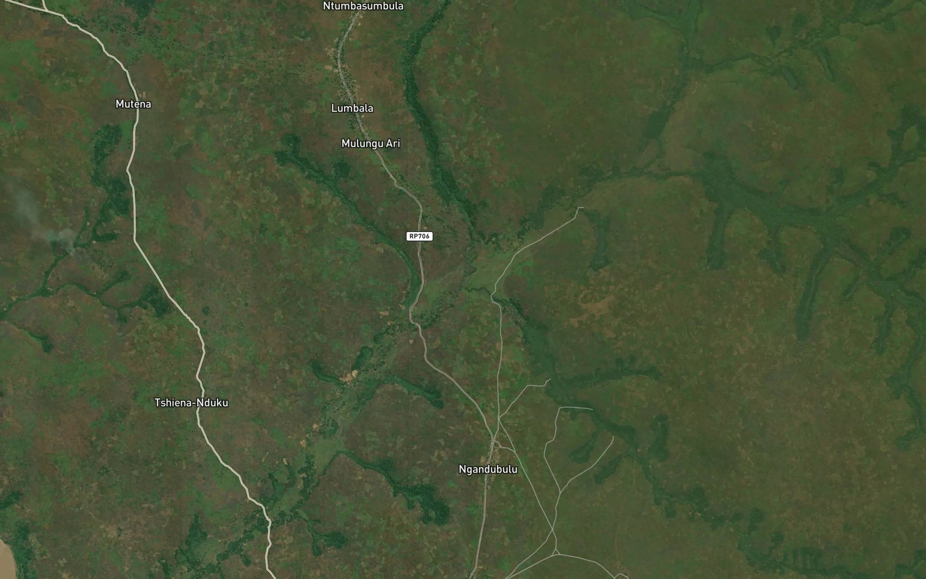 Satellite map of the Kamakomba