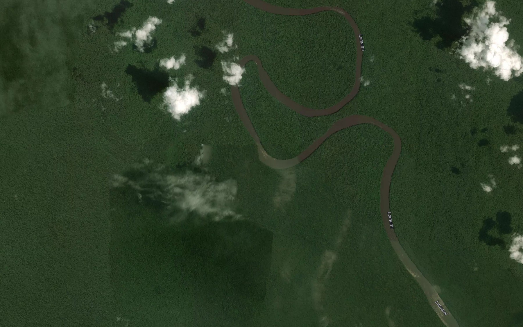 Satellite map of the Losu Deuxieme