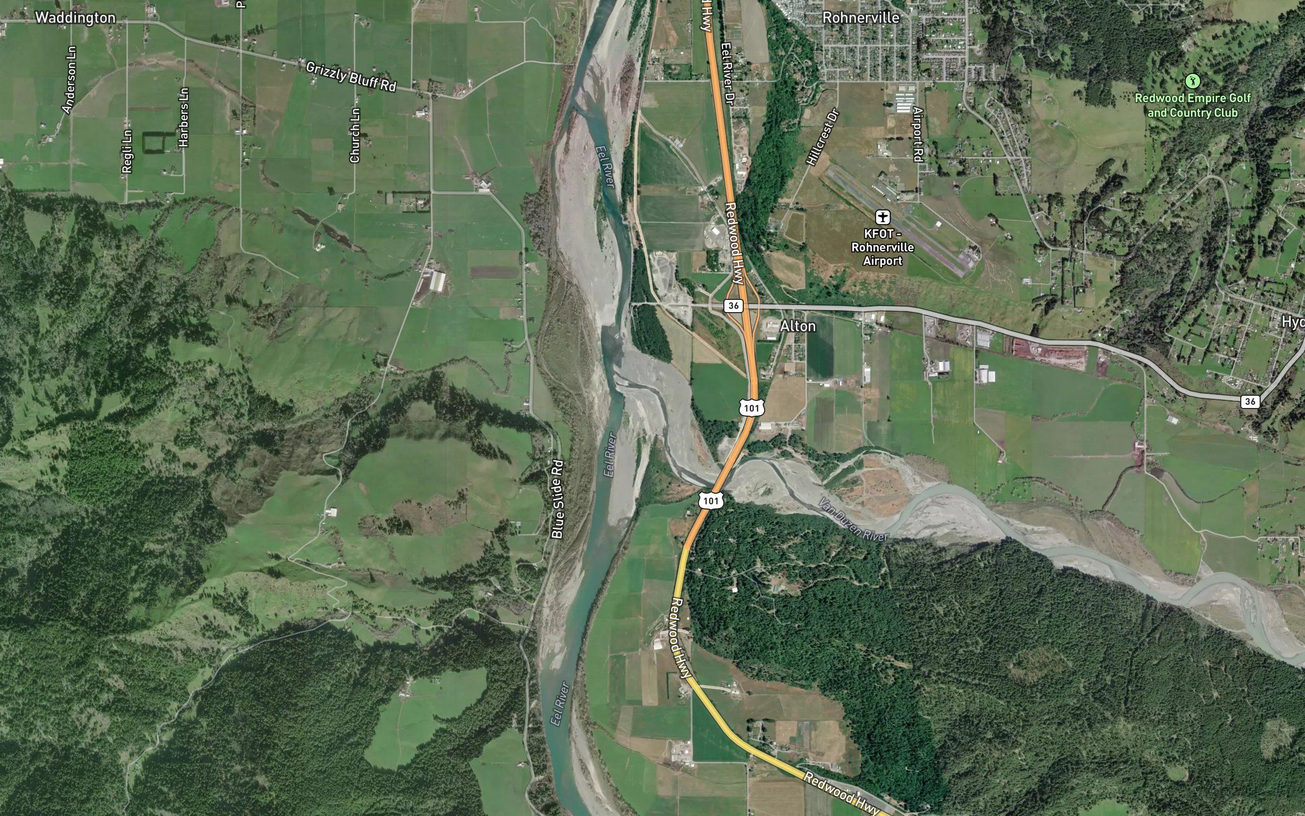 Van Duzen River