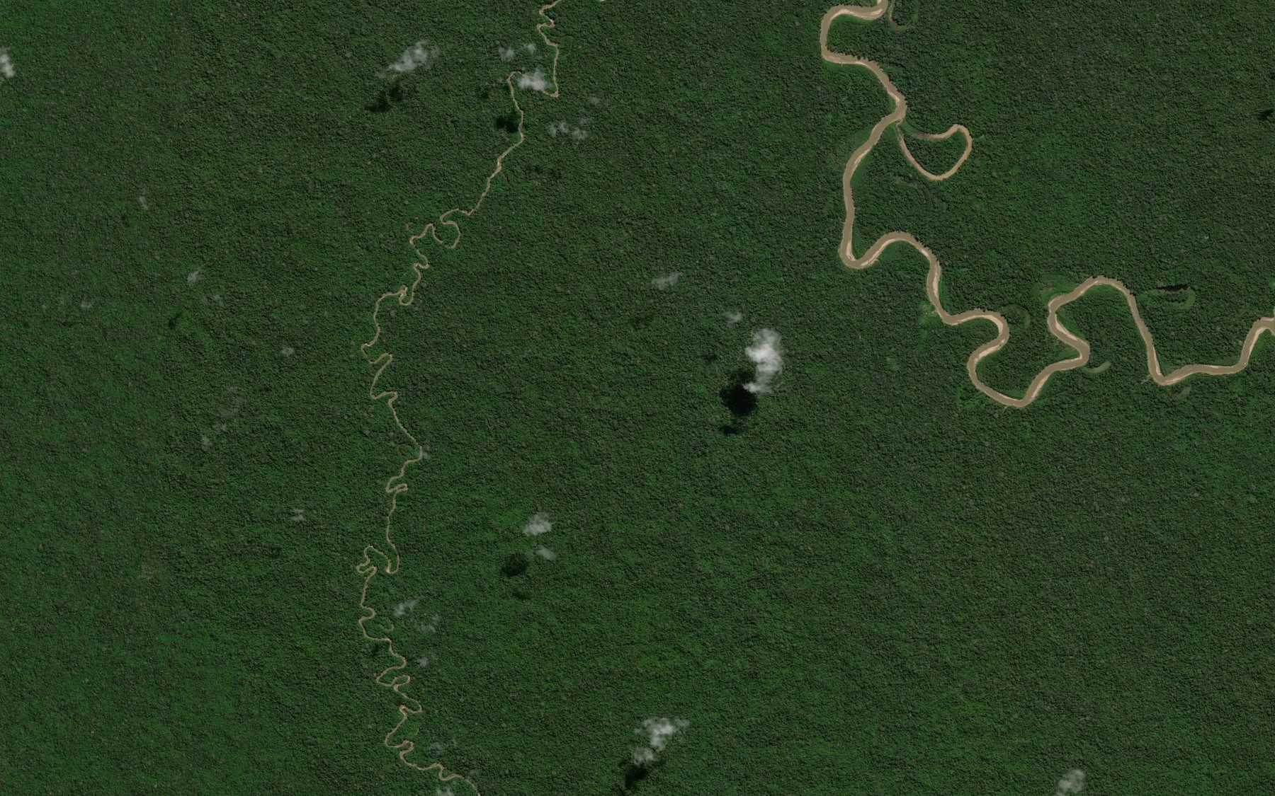 Satellite map of the Rio Serranoyacu