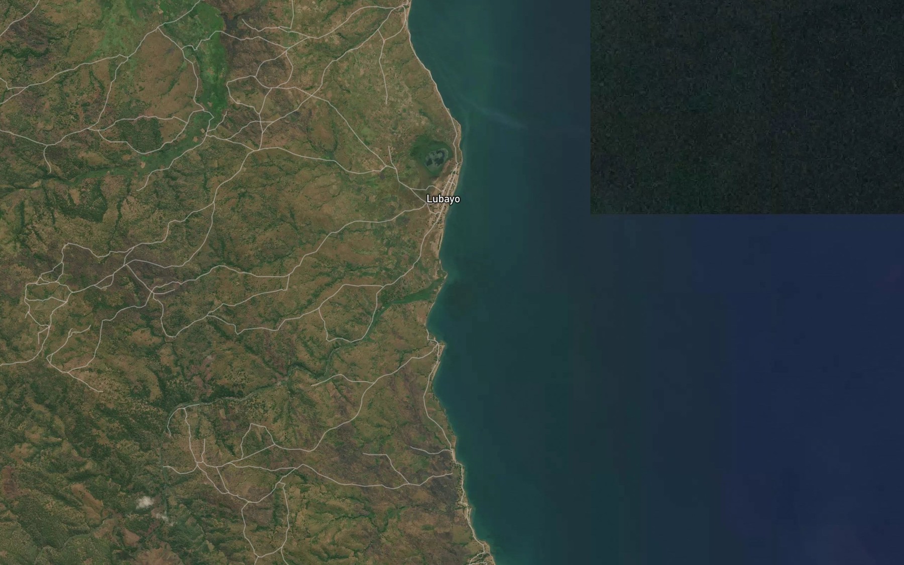 Satellite map of the Lubay