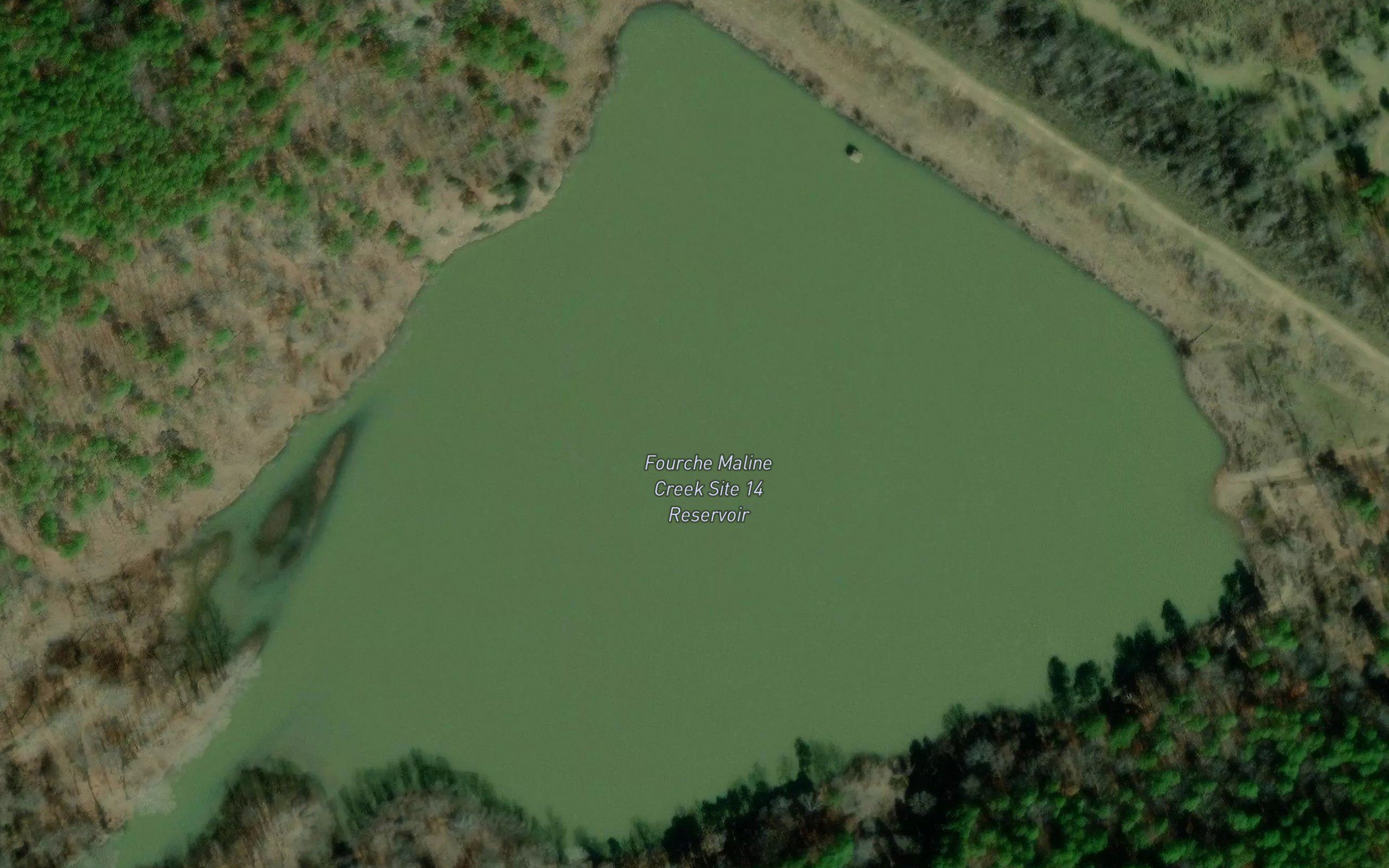 Fourche Maline Creek Site 14 Reservoir