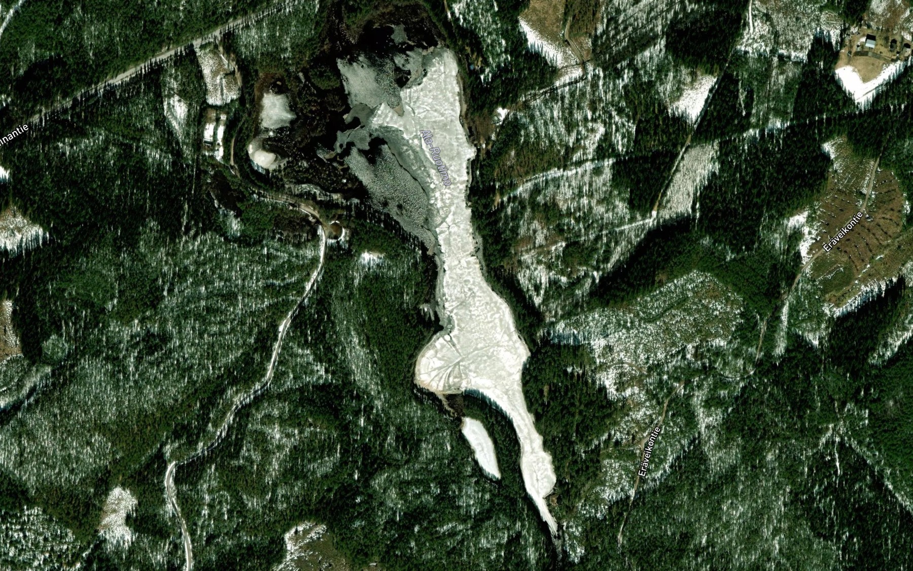 Satellite map of the Ala-Ruotimo