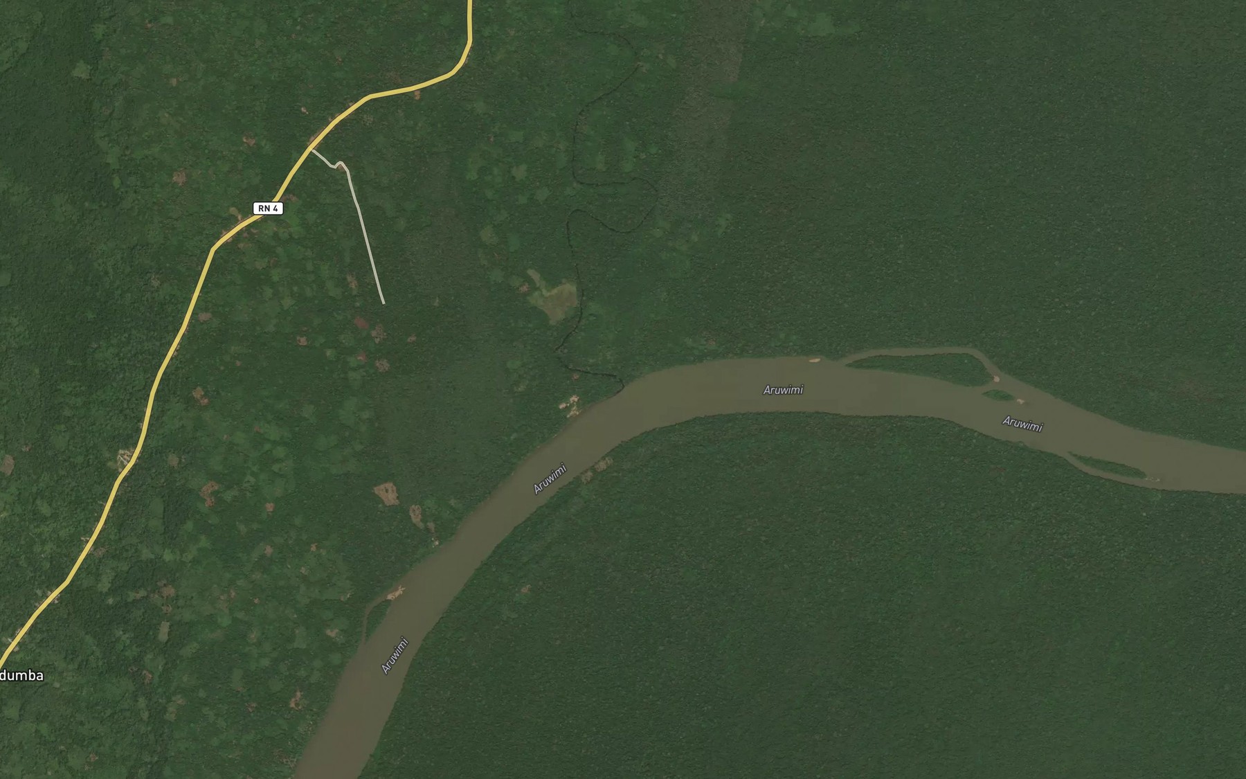 Satellite map of the Mozogodja