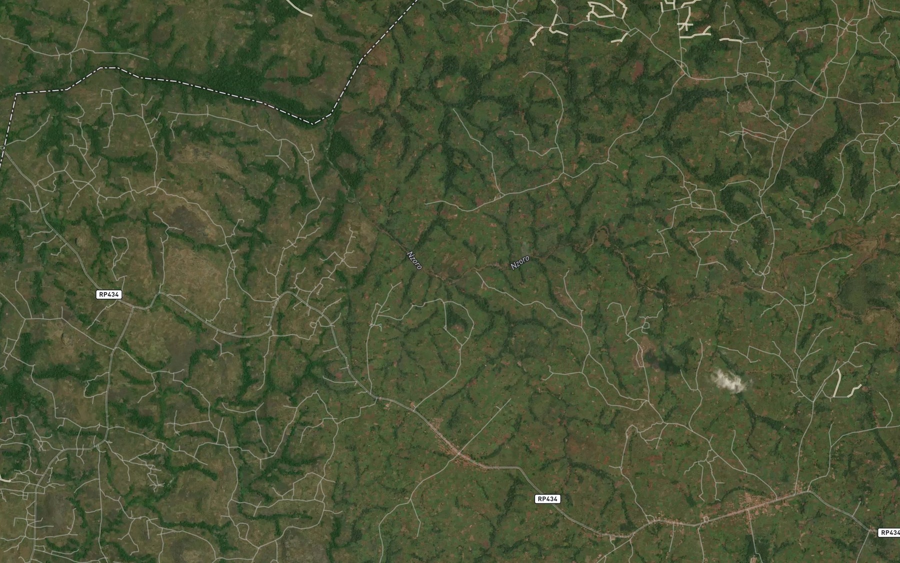 Satellite map of the Aobo
