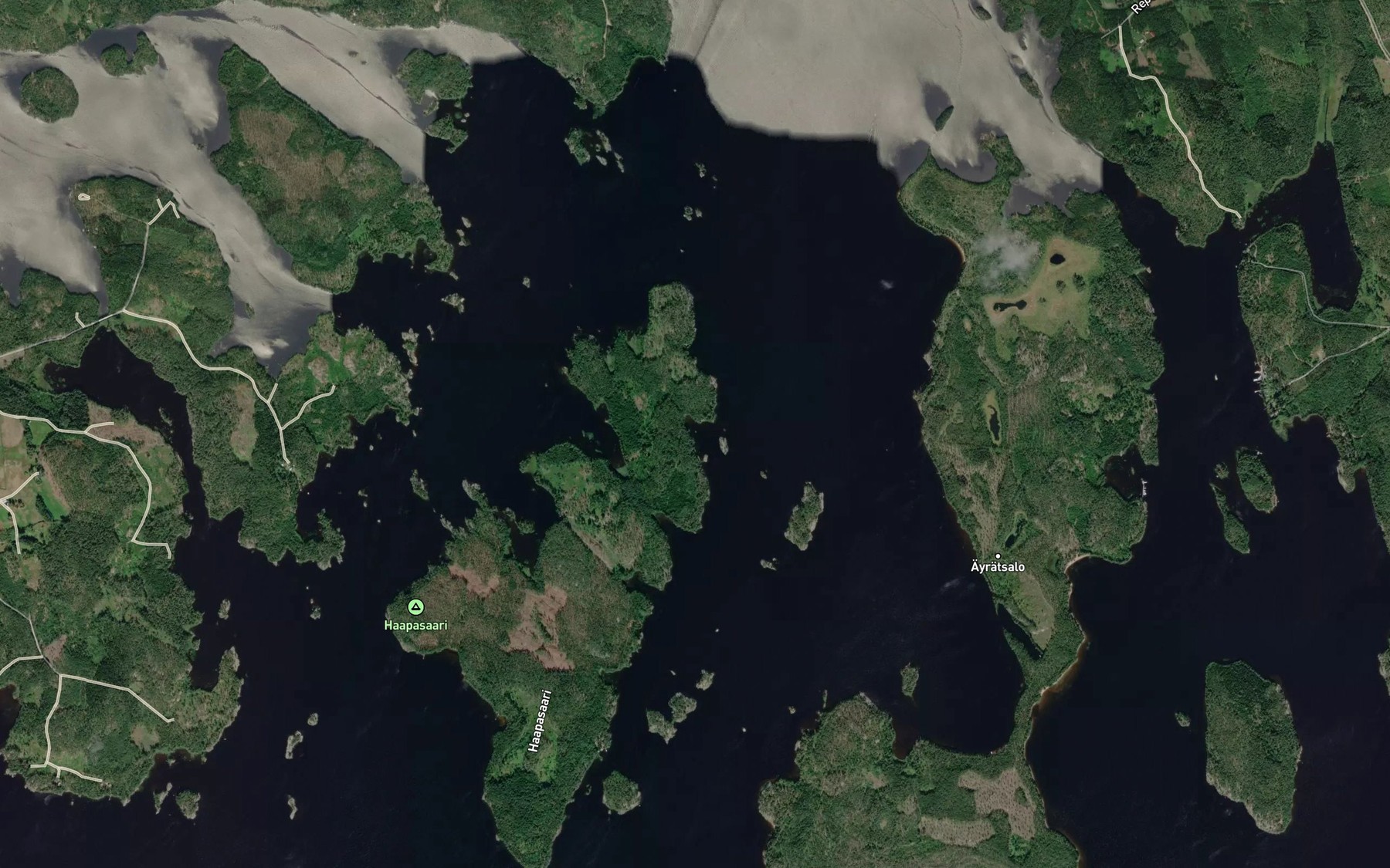 Satellite map of the Luotolahti