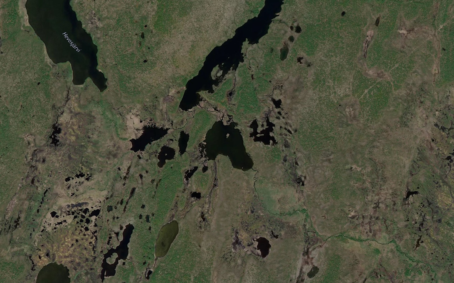Satellite map of the Ruavicielgjavrluobal