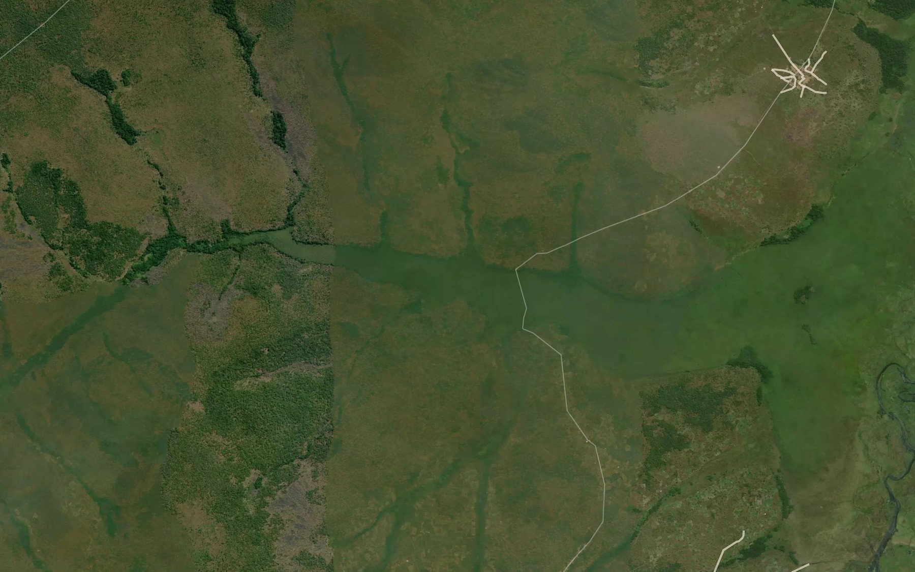 Satellite map of the Kalunji