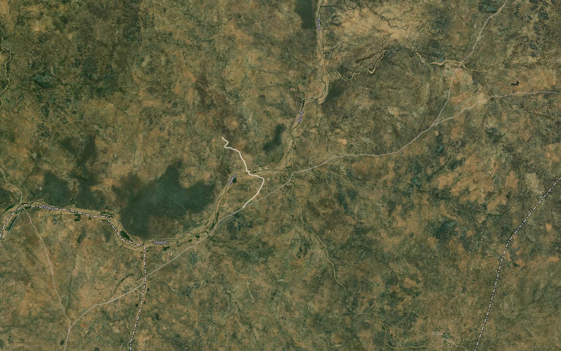 Satellite map of the Rafin Kulda