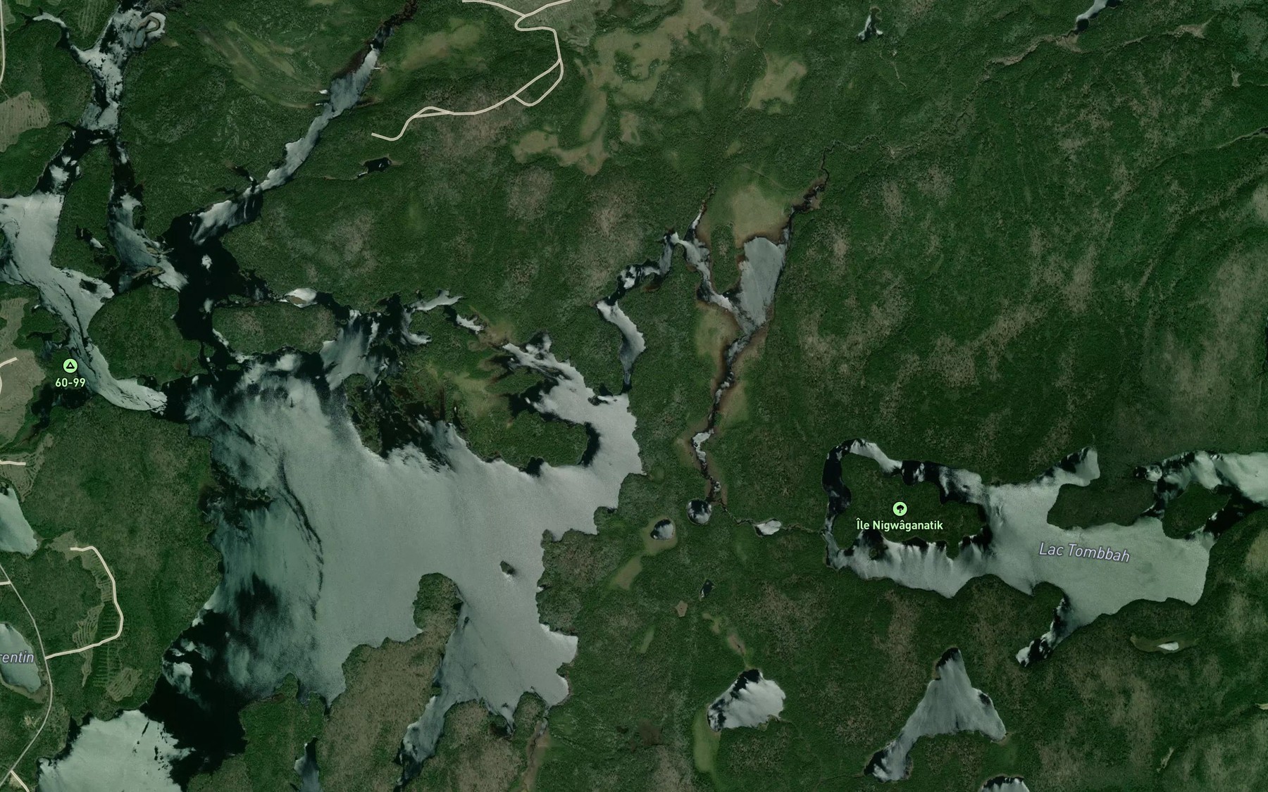 Satellite map of the Ruisseau Cultus