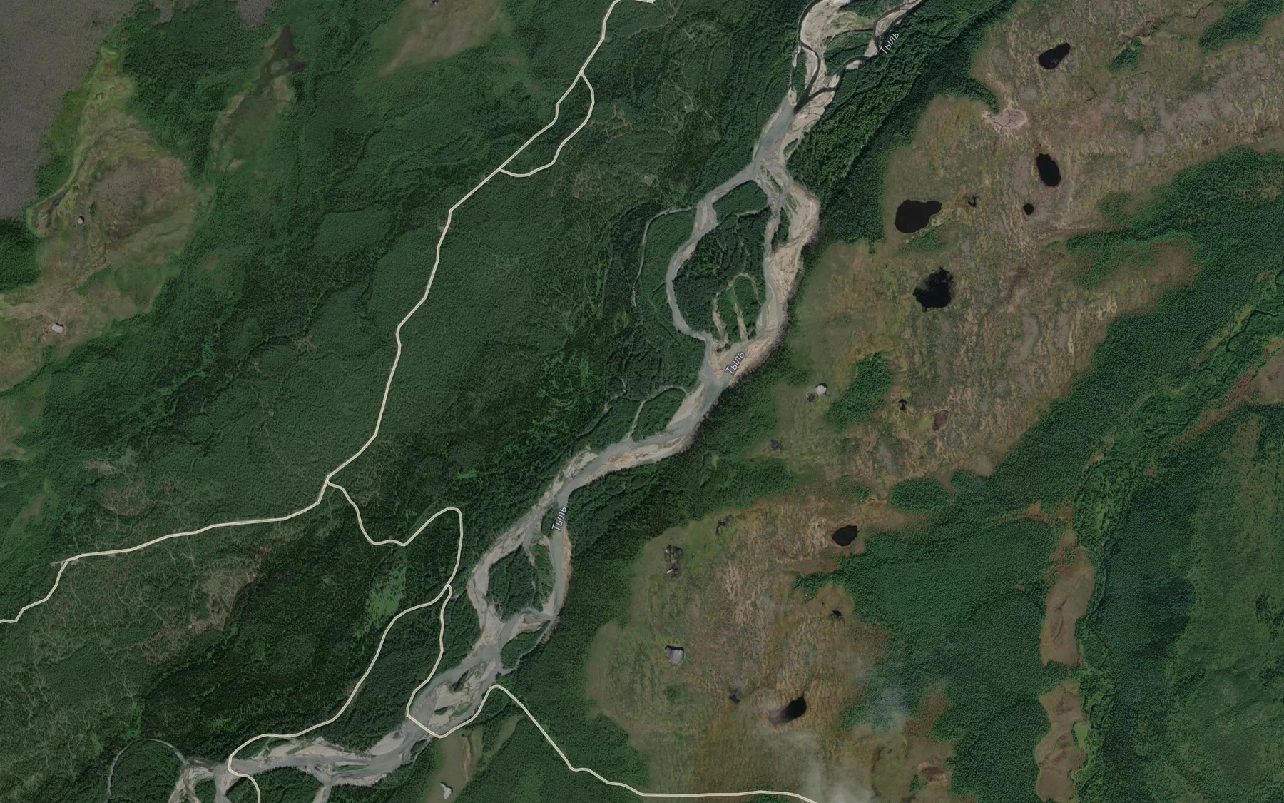 Satellite map of the Stepanovka
