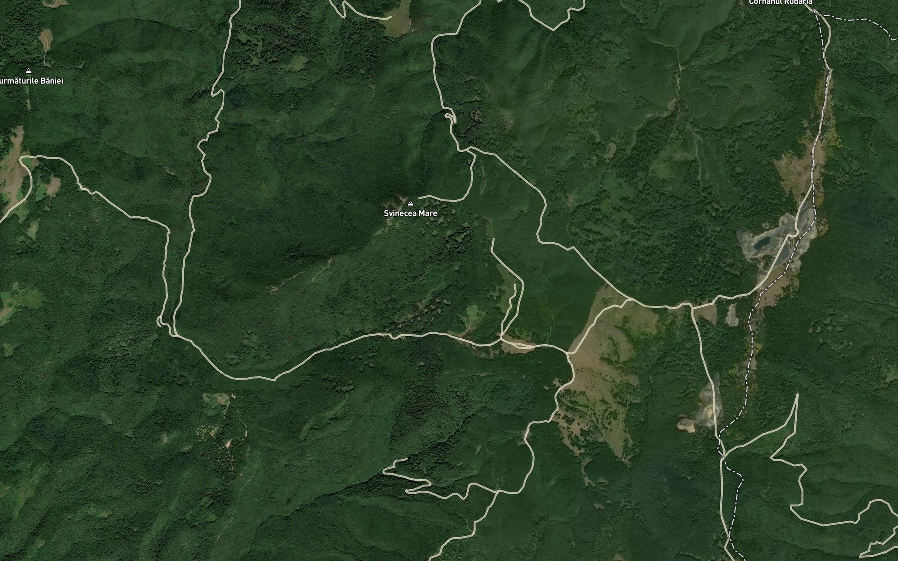Satellite map of the Ogasul Berzauca