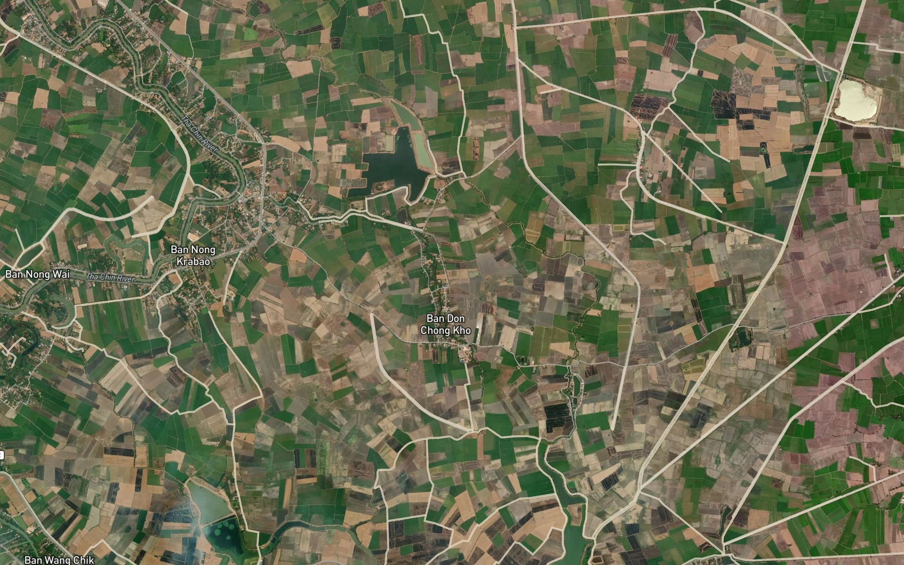 Satellite map of the Khlong Kiap